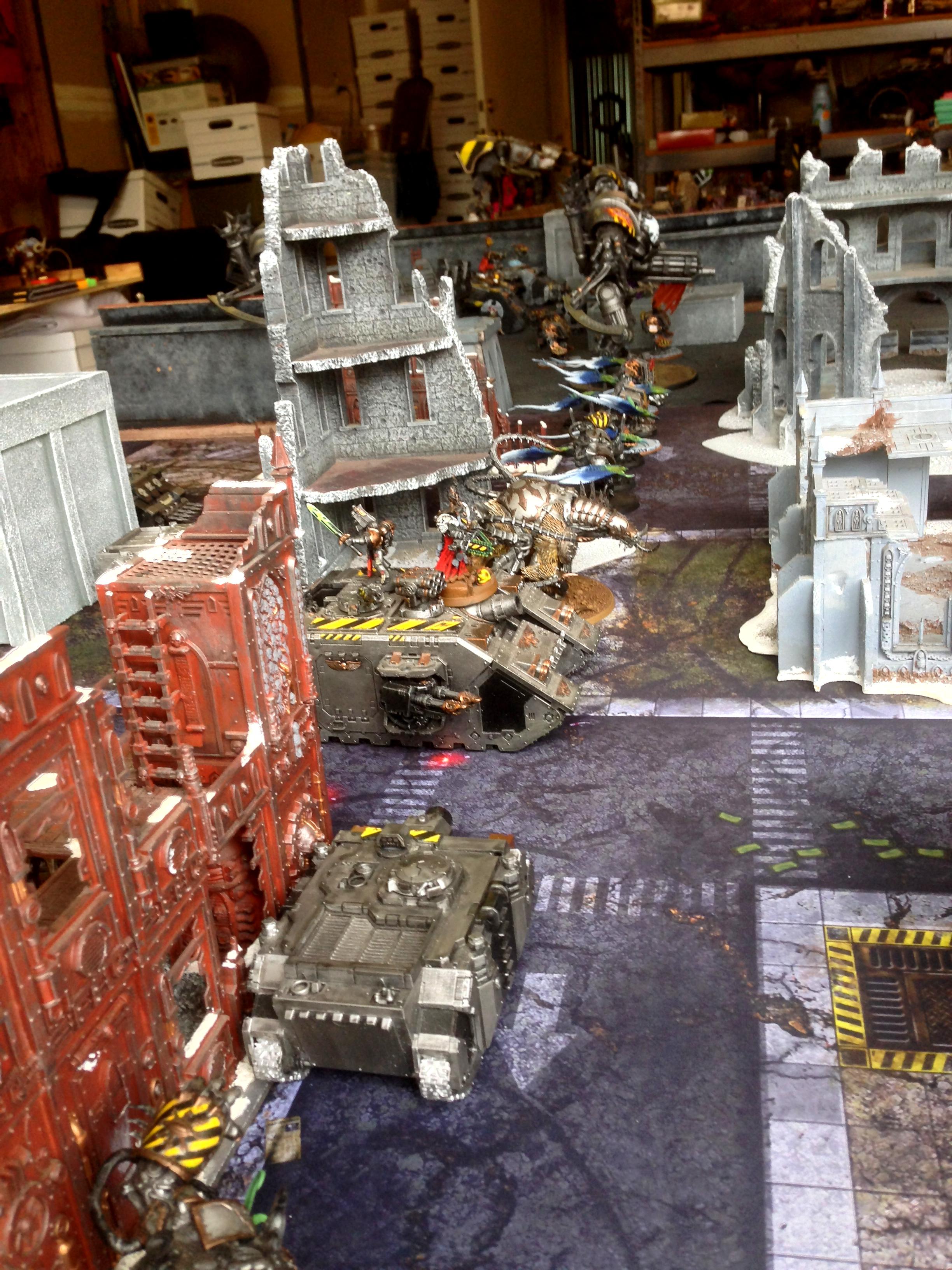 Apocalypse, Battle Report, Chaos, Chaos Space Marines, Daemons, Iron Warriors