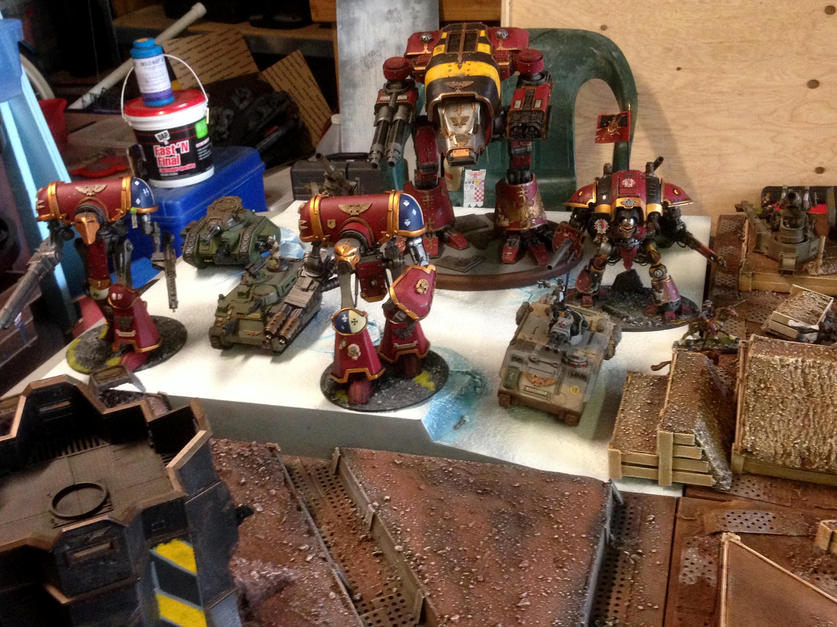 Apocalypse, Battle Report, Chaos, Chaos Space Marines, Daemons, Iron Warriors