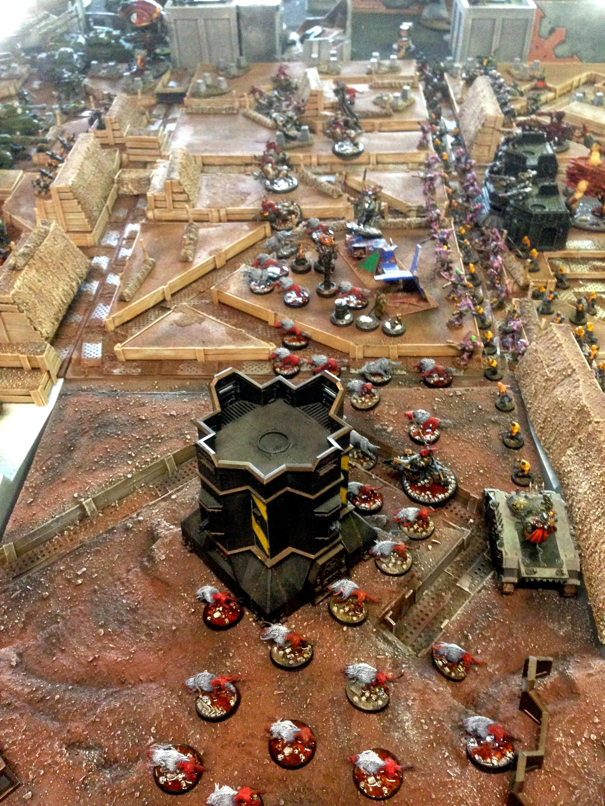 Apocalypse, Battle Report, Chaos, Chaos Space Marines, Daemons, Iron Warriors