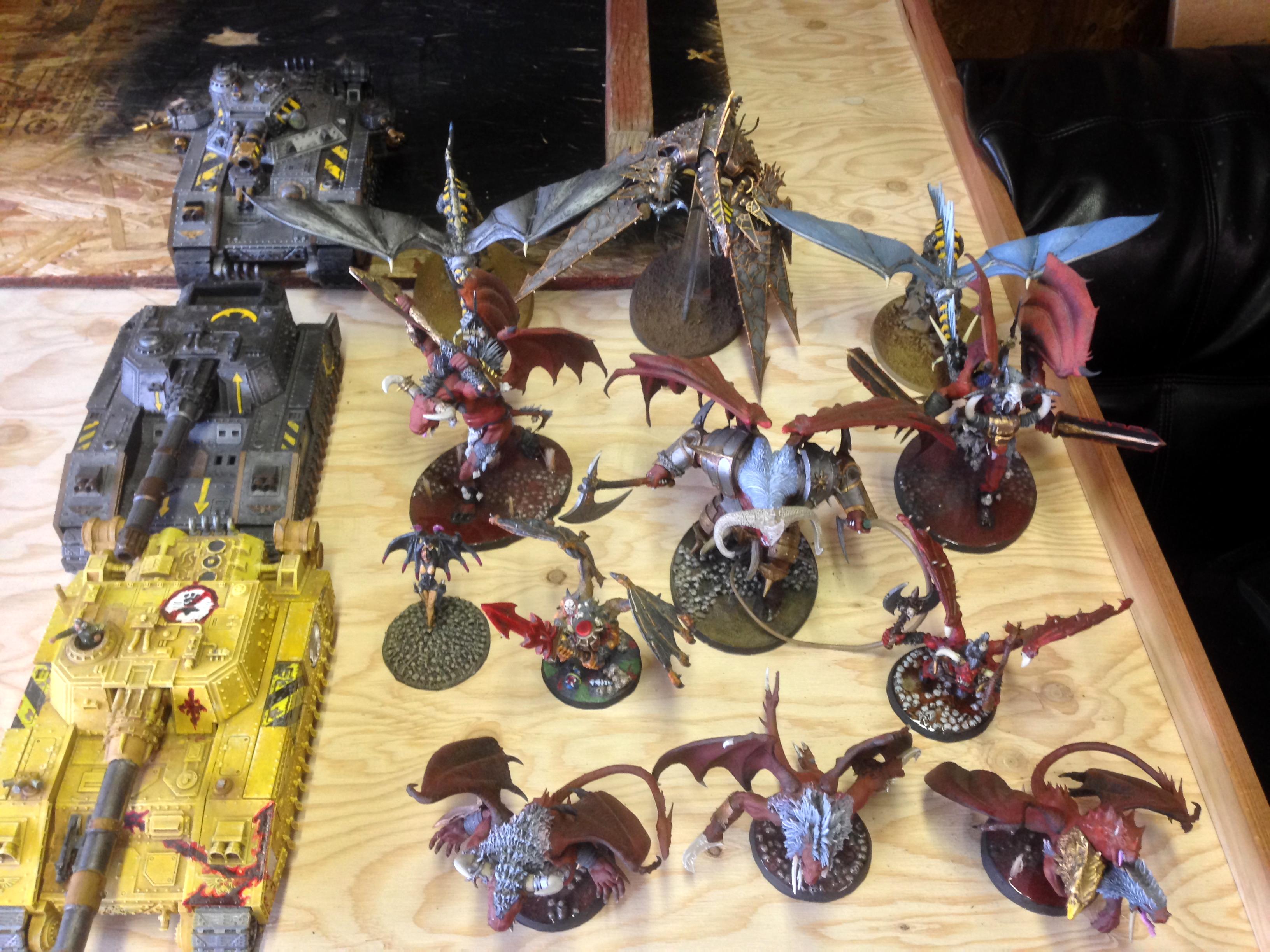 Apocalypse, Battle Report, Chaos, Chaos Space Marines, Daemons, Iron Warriors