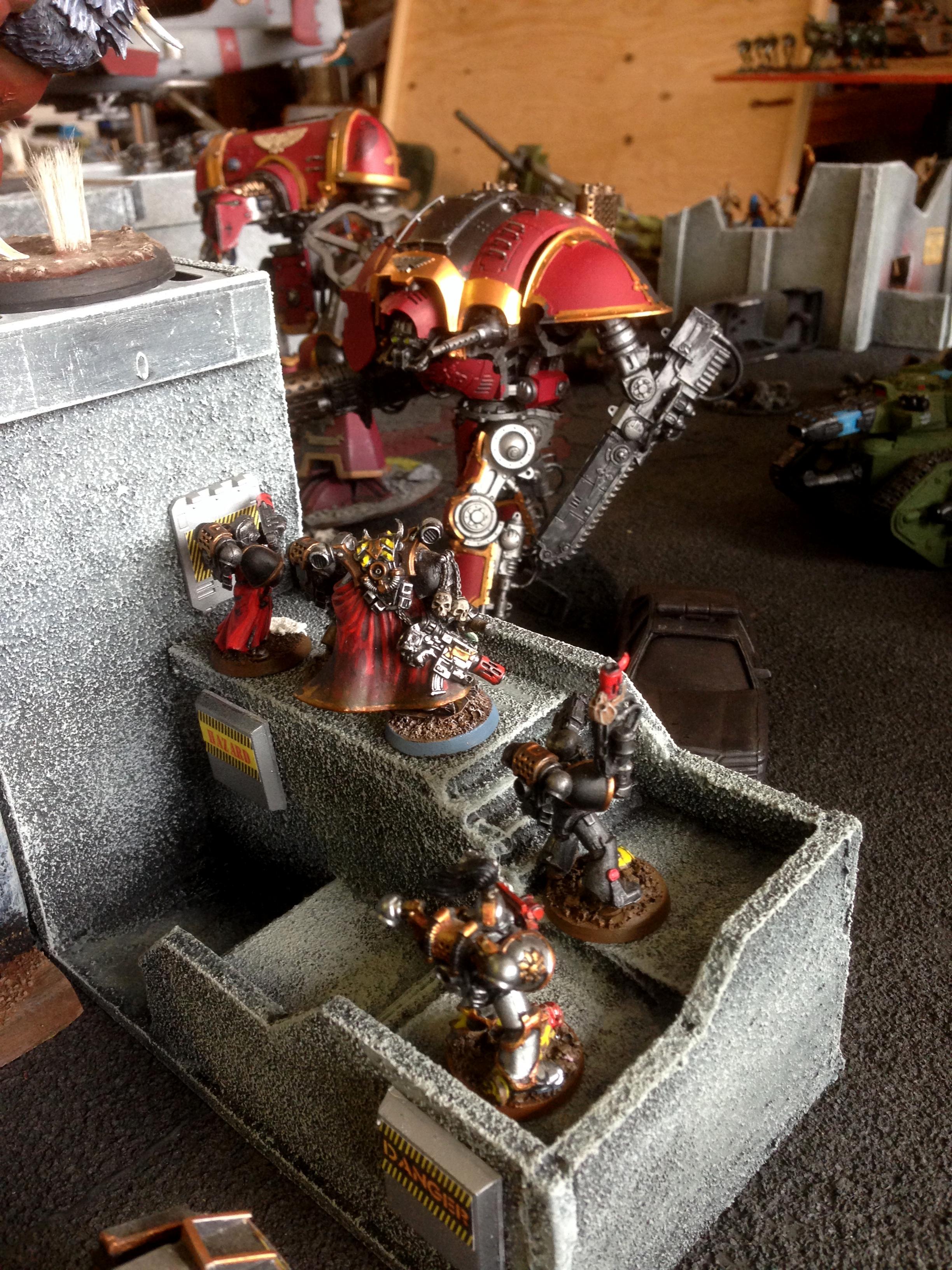 Apocalypse, Battle Report, Chaos, Chaos Space Marines, Daemons, Iron Warriors