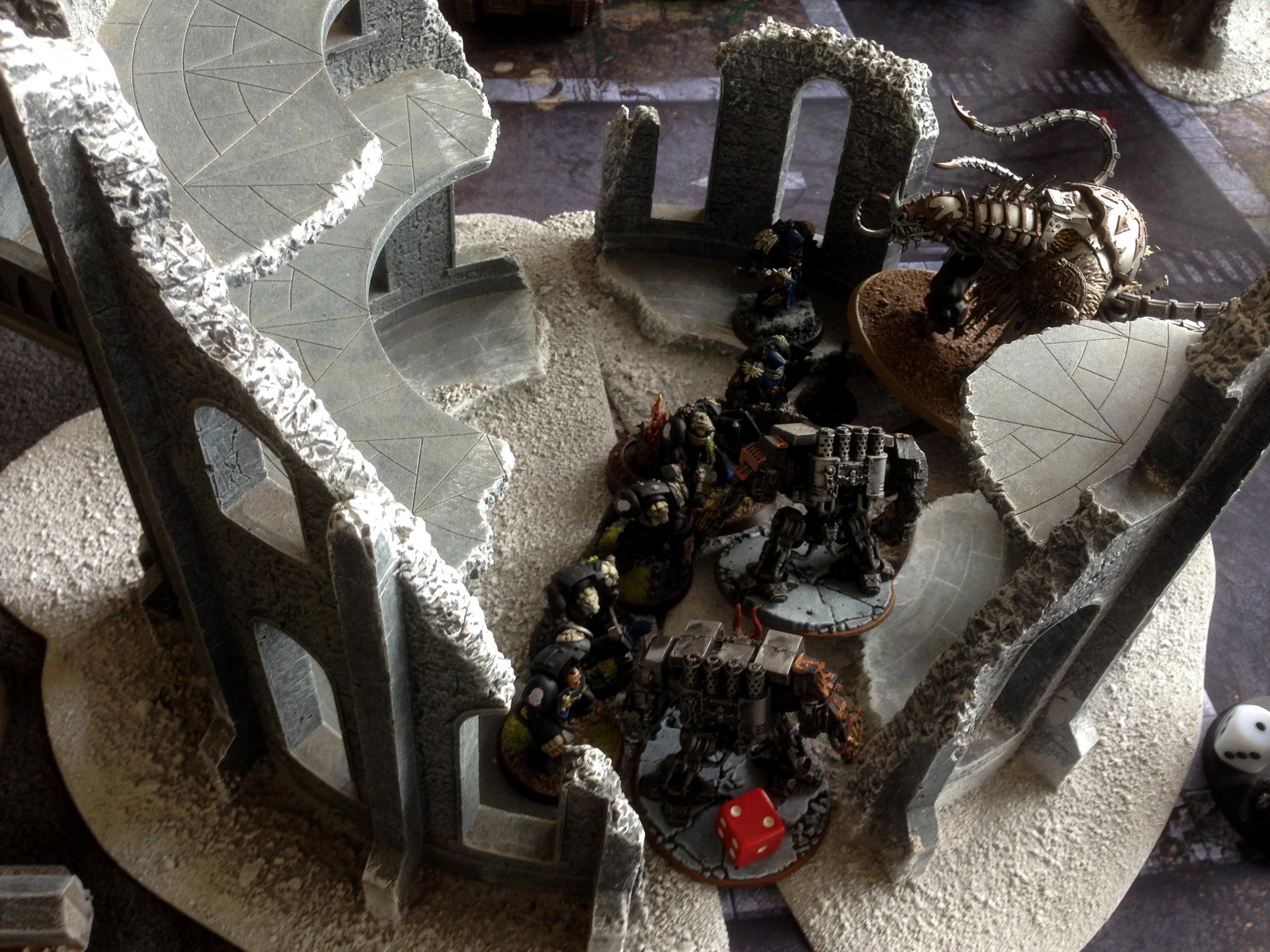 Apocalypse, Battle Report, Chaos, Chaos Space Marines, Daemons, Iron Warriors