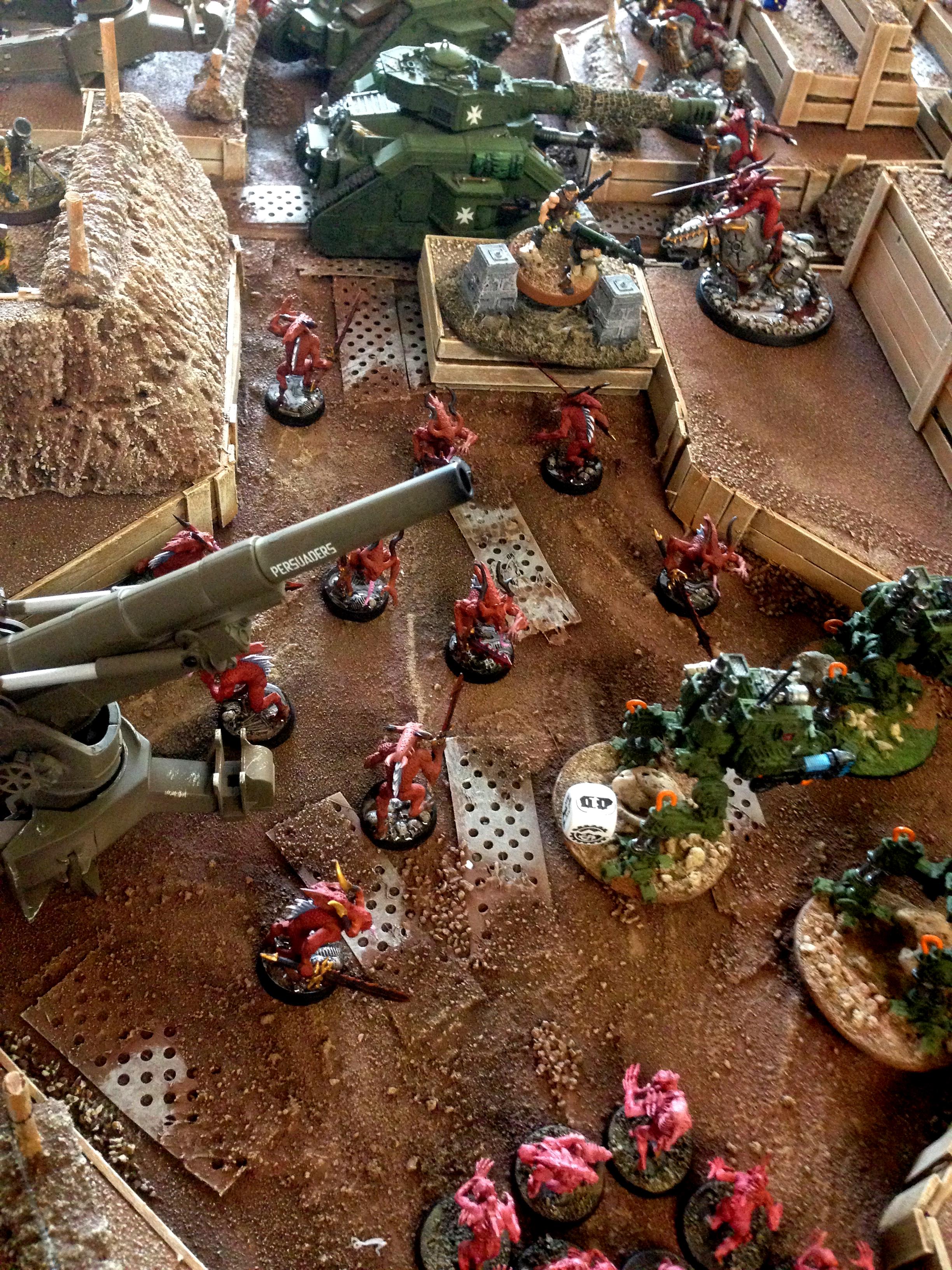 Apocalypse, Battle Report, Chaos, Chaos Space Marines, Daemons, Iron Warriors