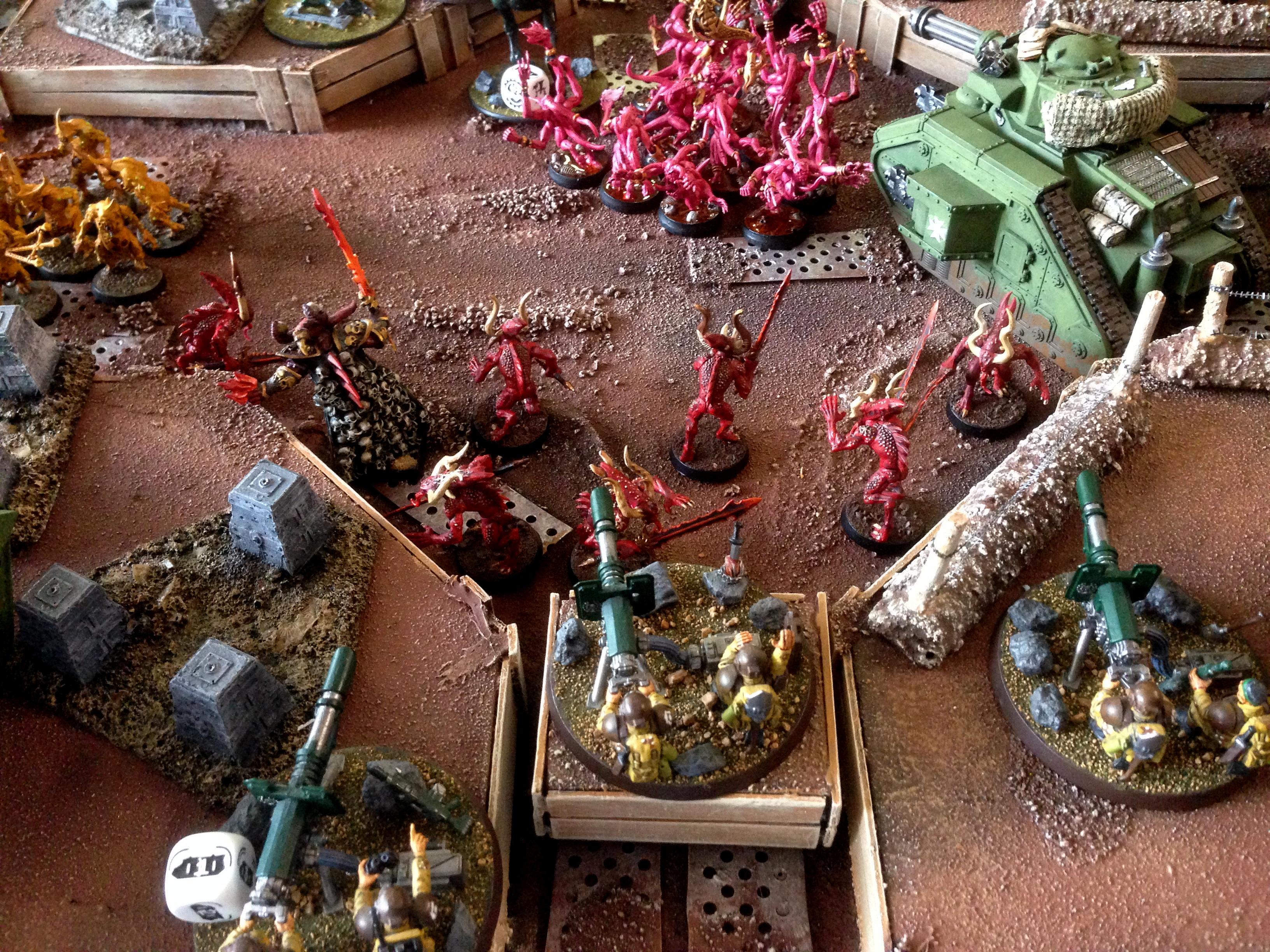 Apocalypse, Battle Report, Chaos, Chaos Space Marines, Daemons, Iron Warriors