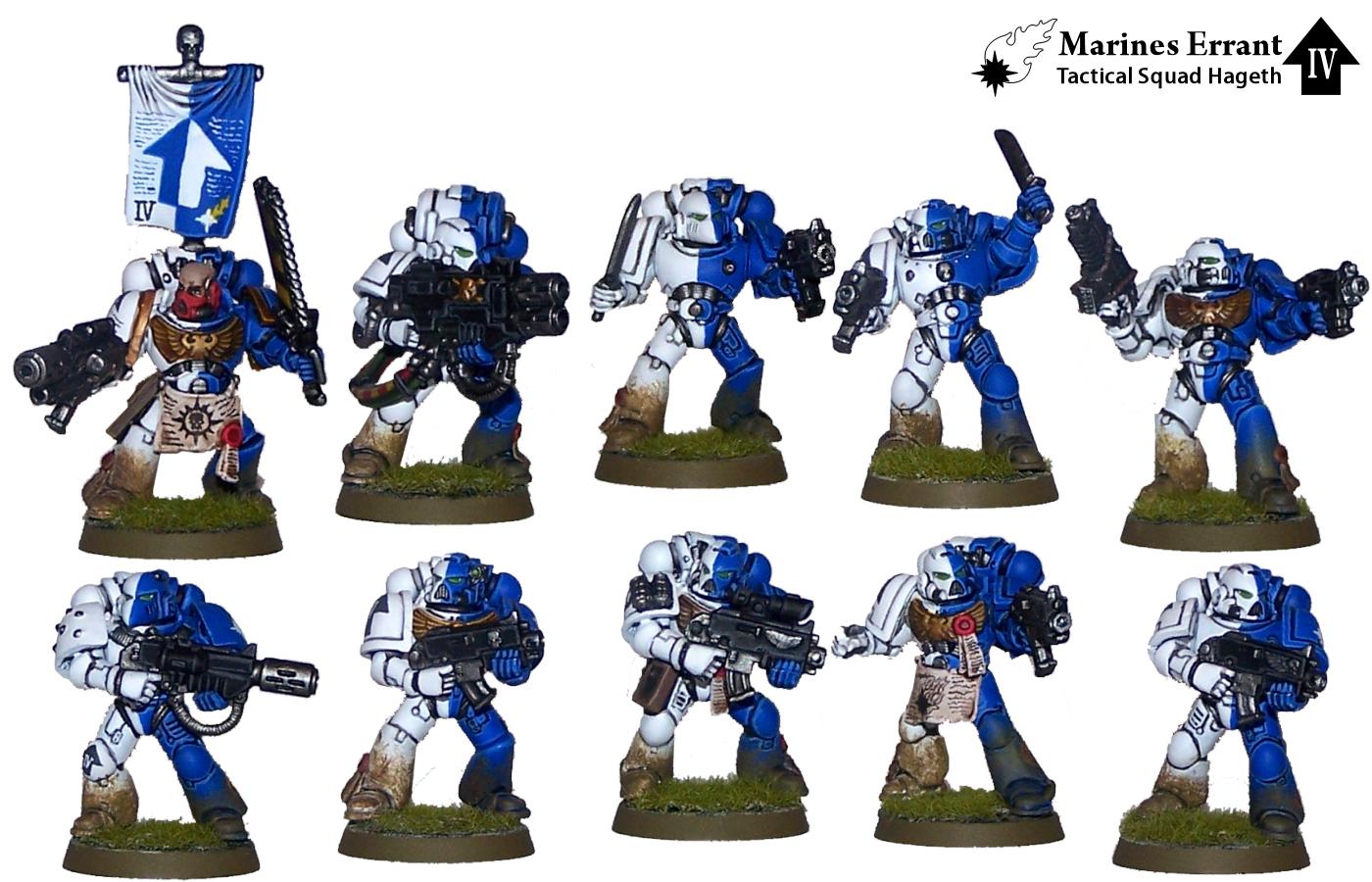 Bolter, Meltagun, Space Marines, Warhammer 40,000 - Tactical Squad ...