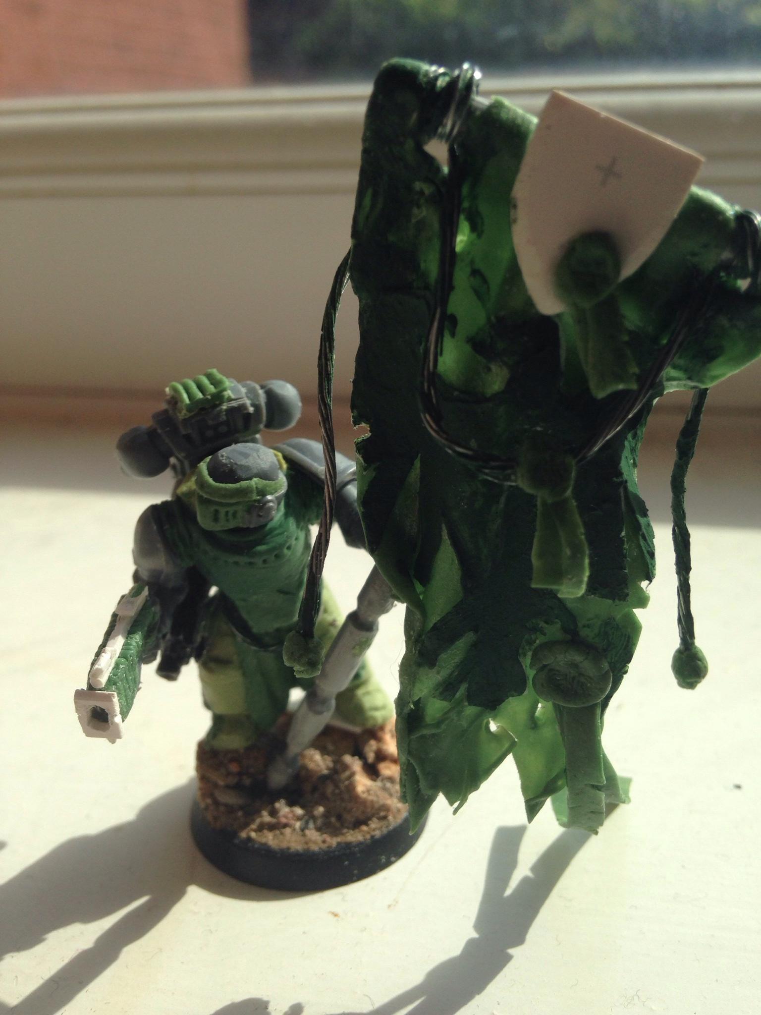 30k, Conversion, Greenstuff, Horus Heresy, Raven Guard, Space Marines