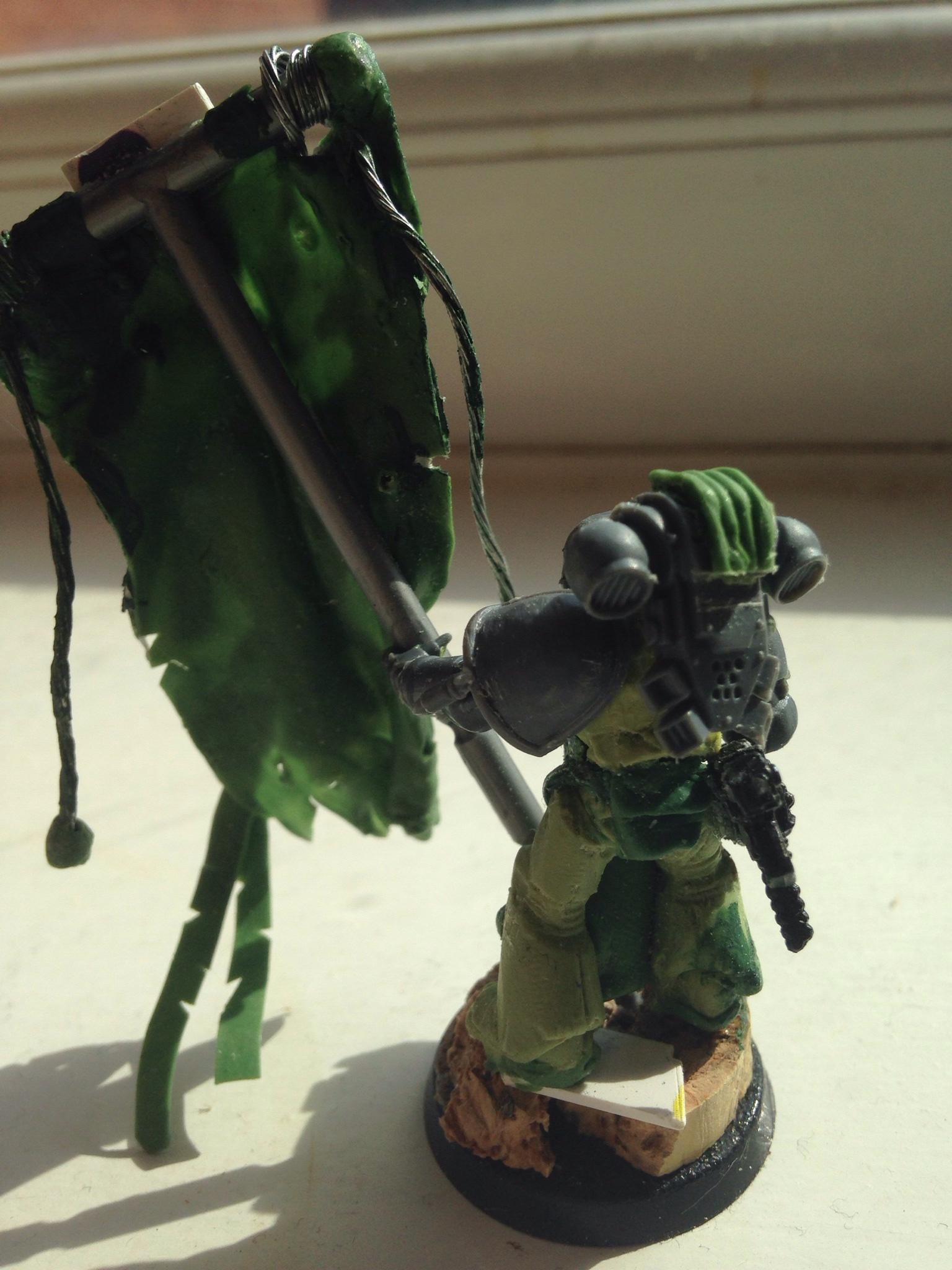30k, Conversion, Greenstuff, Horus Heresy, Raven Guard, Space Marines
