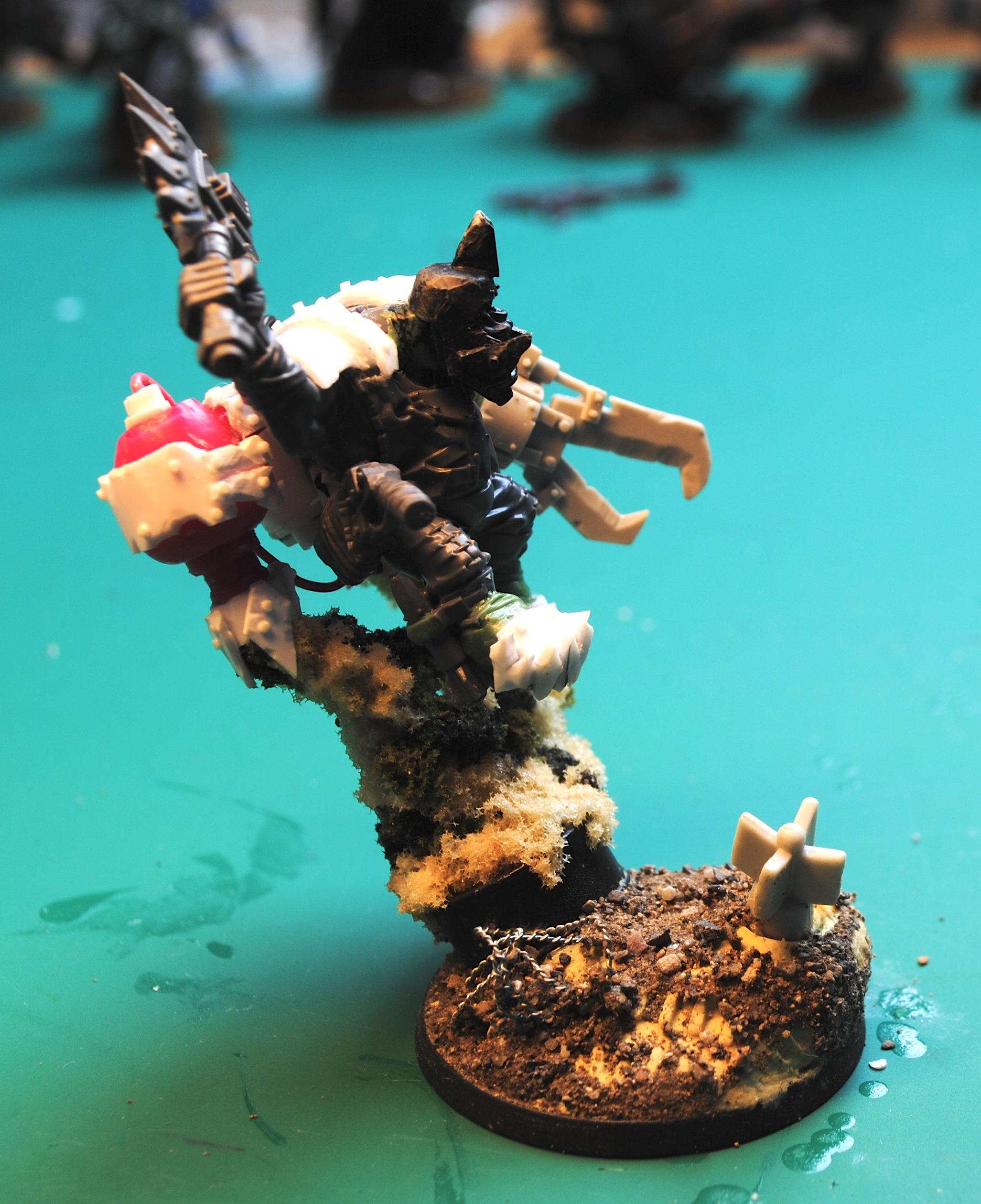 the base is weighted down