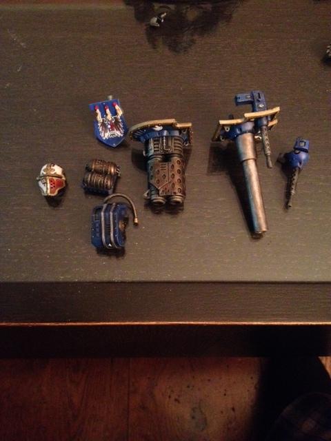 Weapons and mask