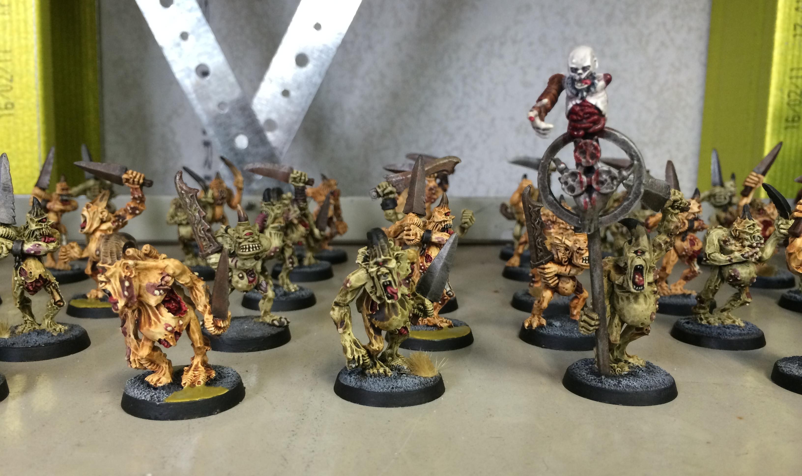 Daemons, Nurgle, Plaguebearers