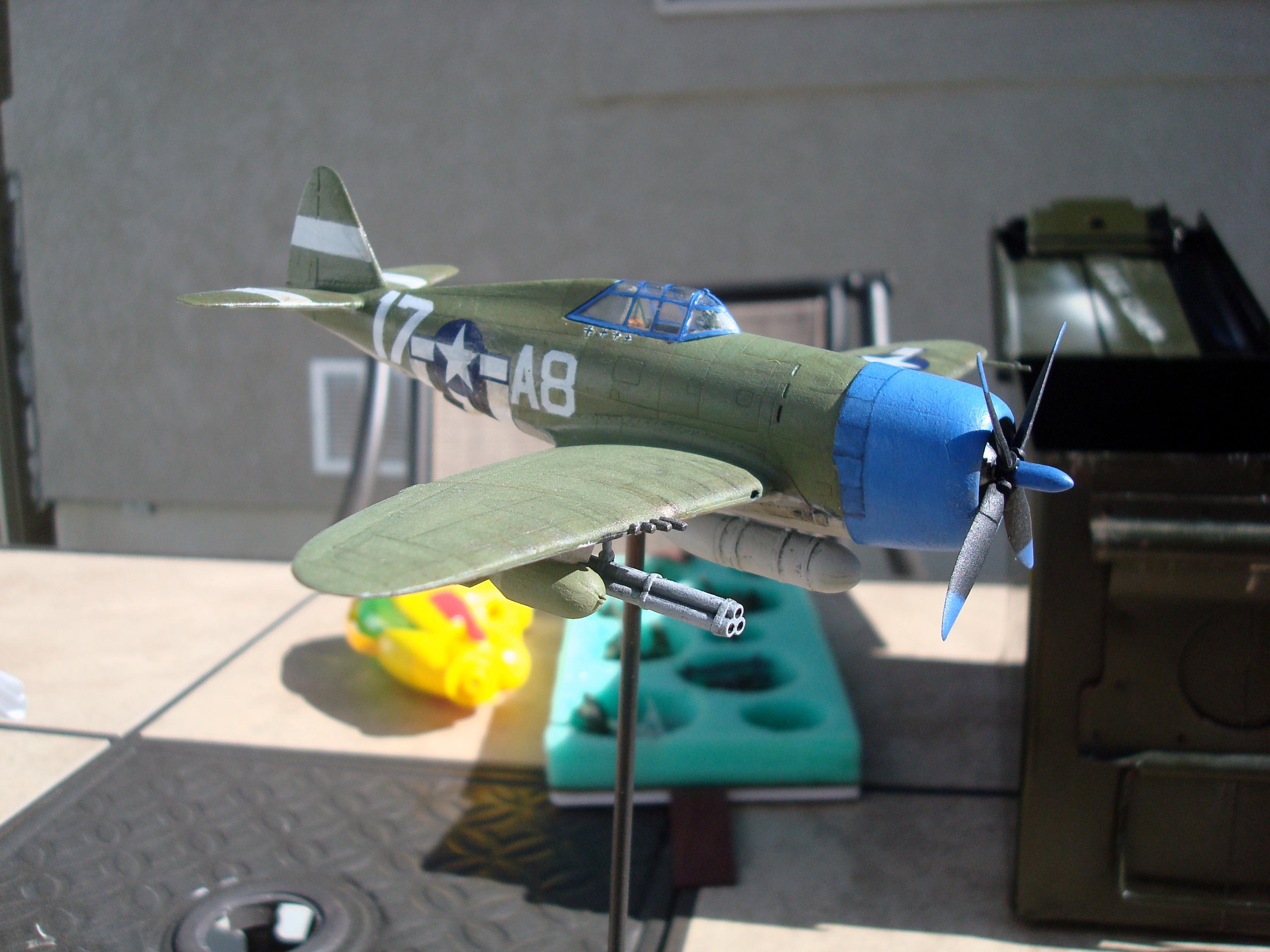 Airborne, Airplane, Bolt Action, P-47d, Razorback