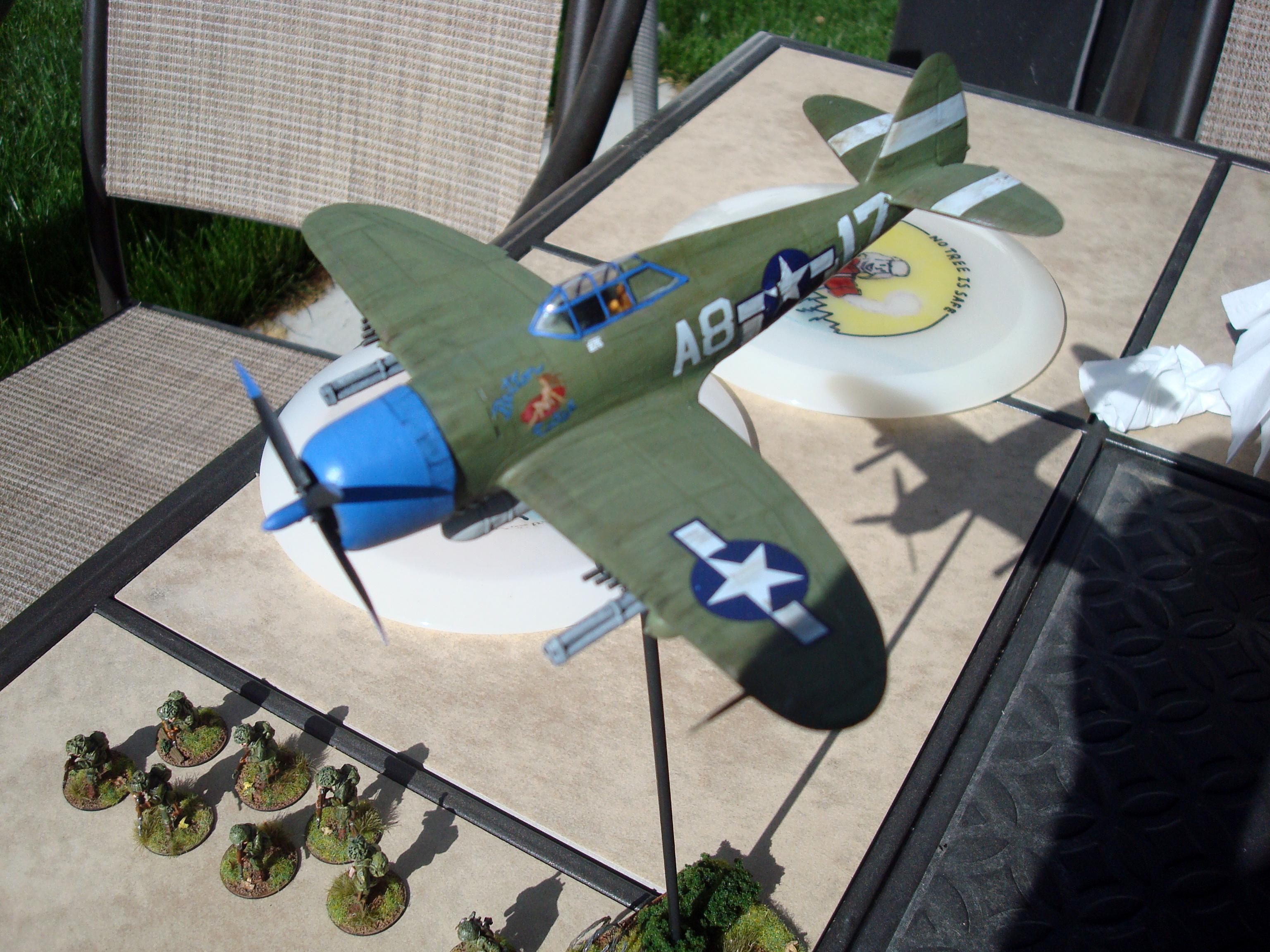 Airborne, Airplane, Bolt Action, P-47d, Razorback