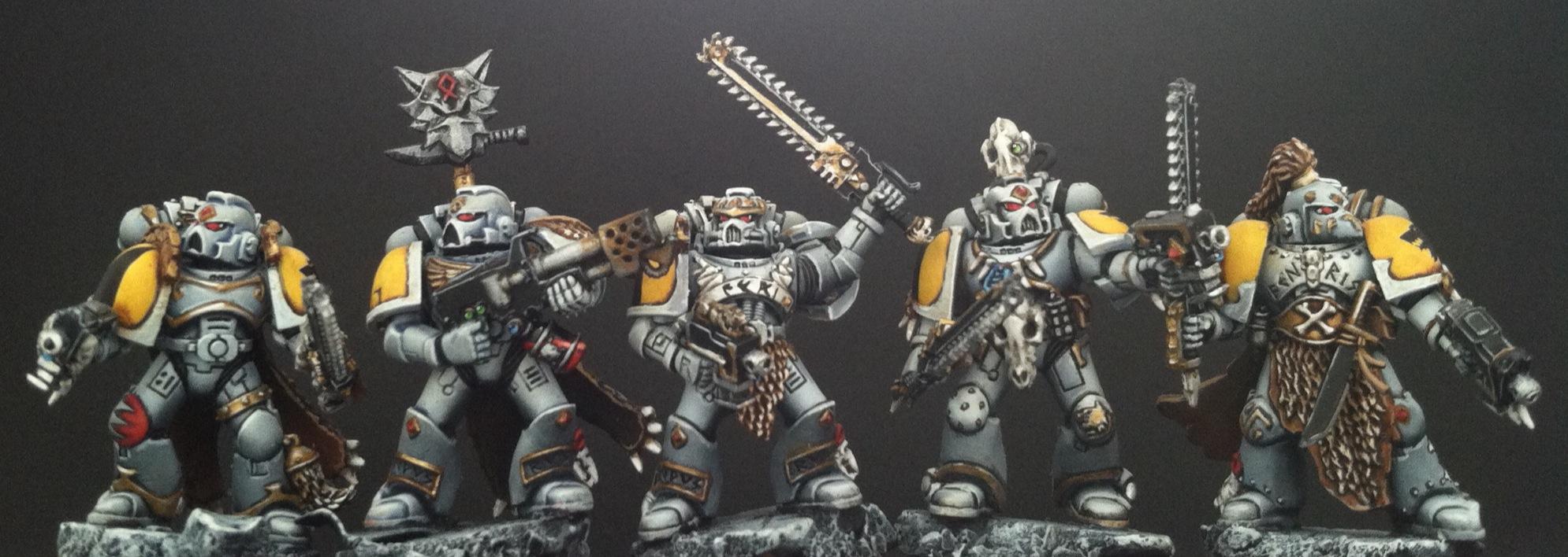 Wolf Pack Ferki, combat squad &amp; specialist with Flamer