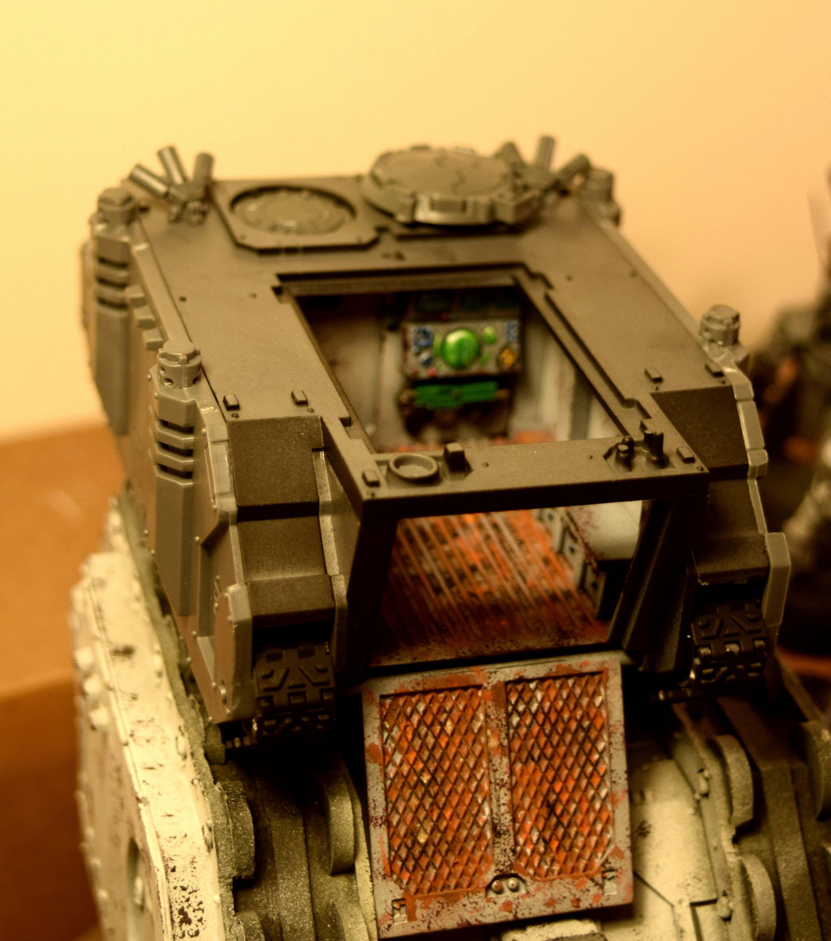 Razorback Interior, Space Marines, Weathered, Work In Progress