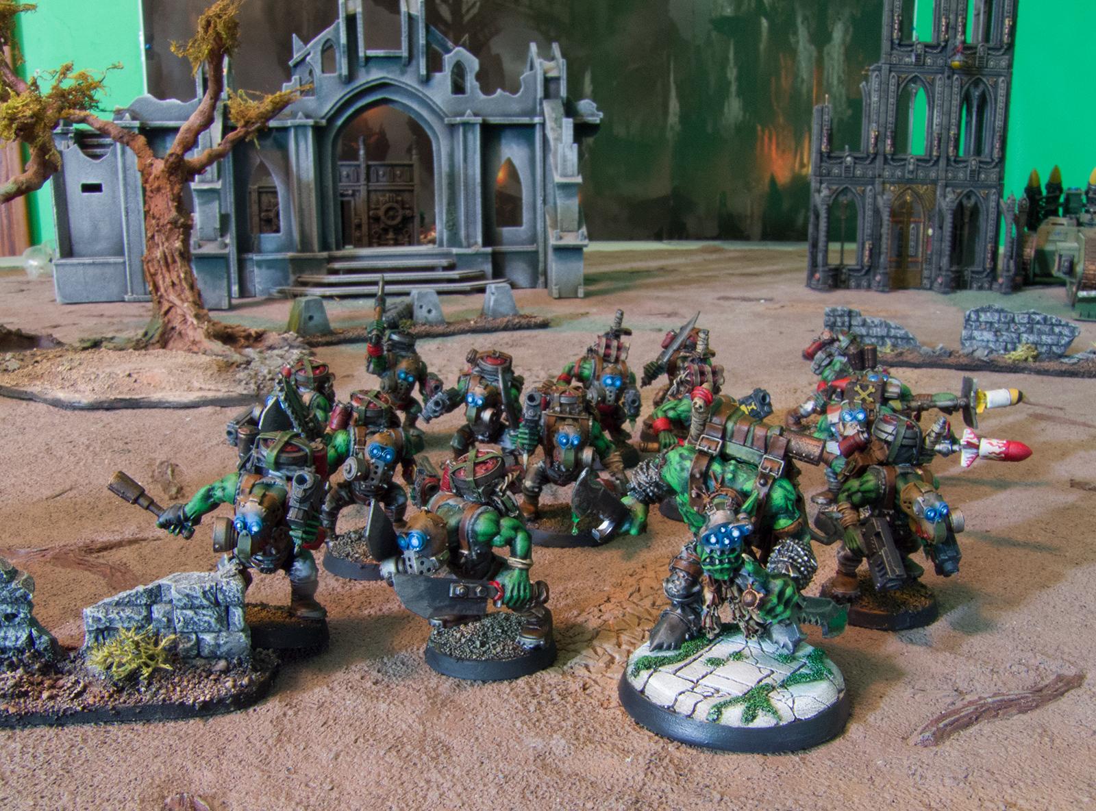 Blood Axe, Commando, Kommando, Nob, Orks, Ouze, Snikrot, Warhammer 40,000