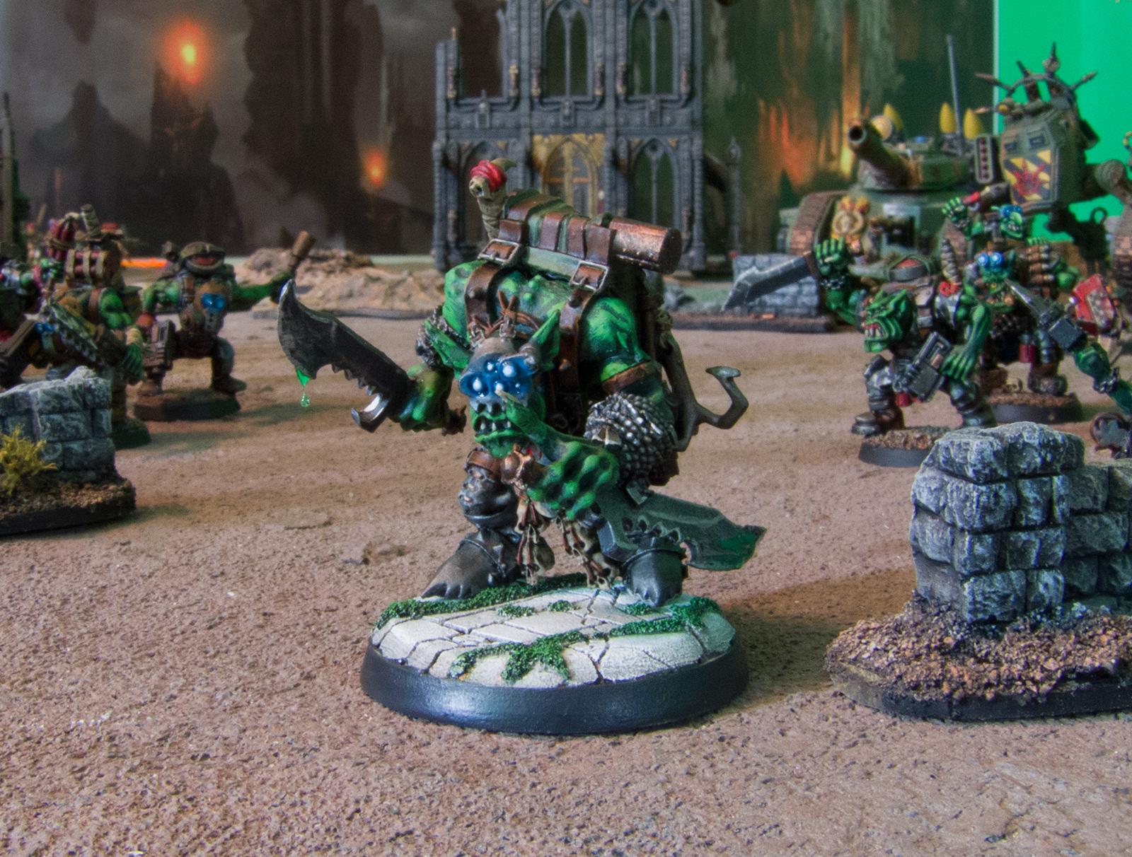 Blood Axe, Commando, Kommando, Nob, Orks, Ouze, Snikrot, Warhammer 40,000