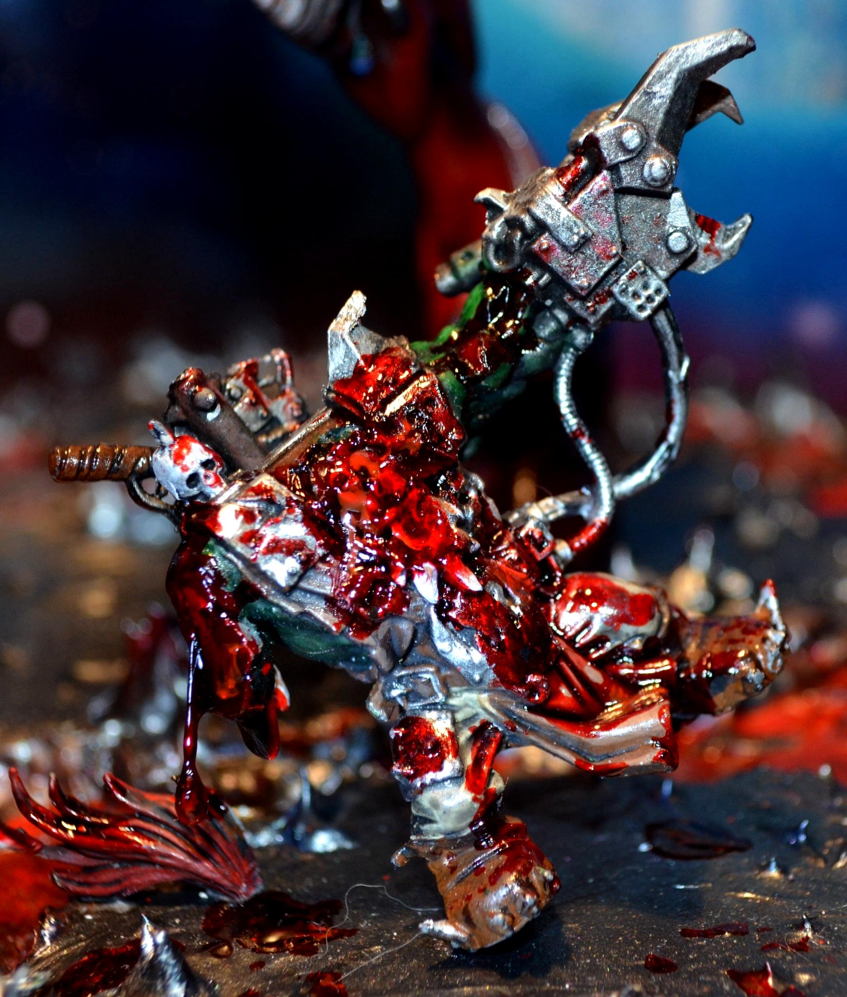 Choppa, Gore, Orks, Warhammer 40,000