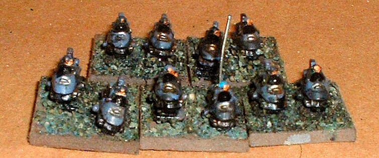 6mm, Epic, Imperium, A Platoon 14th Company 95th Hrin Mechanized