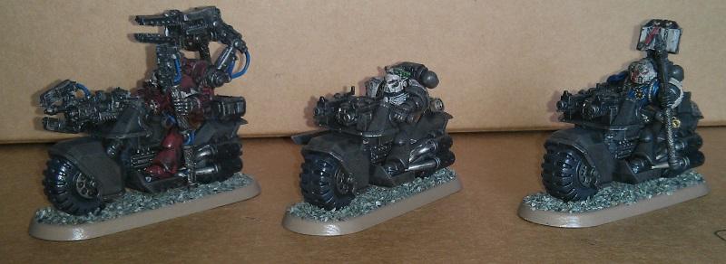Raven guard Bike Command Squad