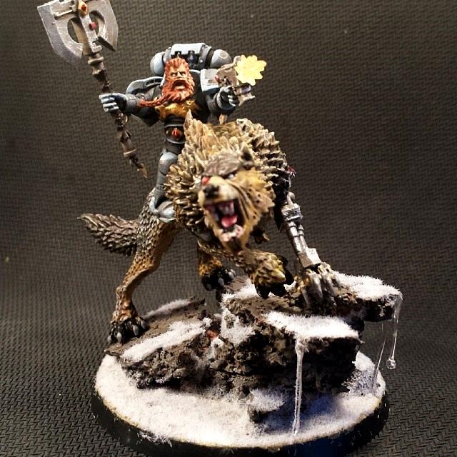 Kill Team, Snow, Space Wolves, Wolf Cavalry