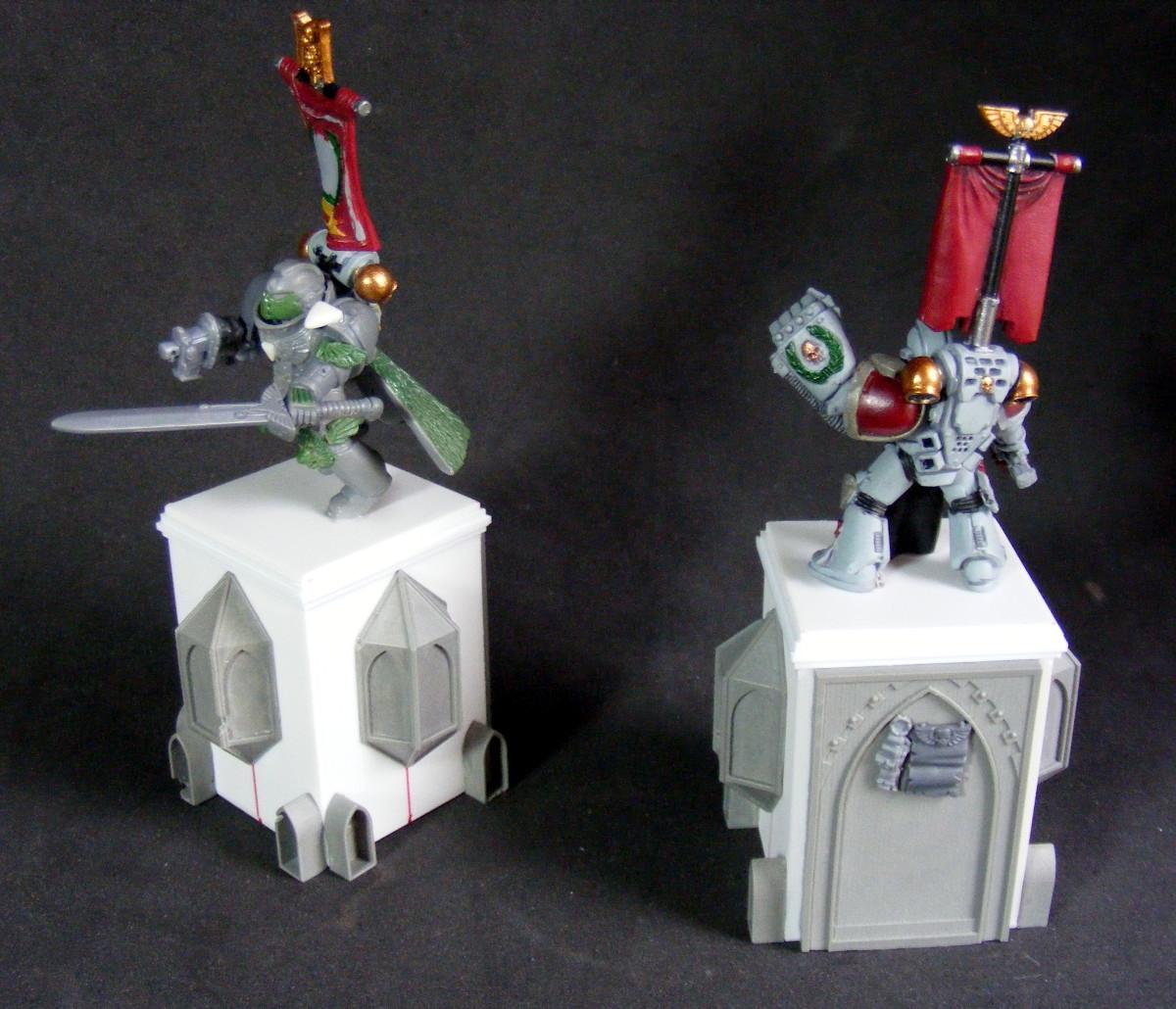 Plinth using bits