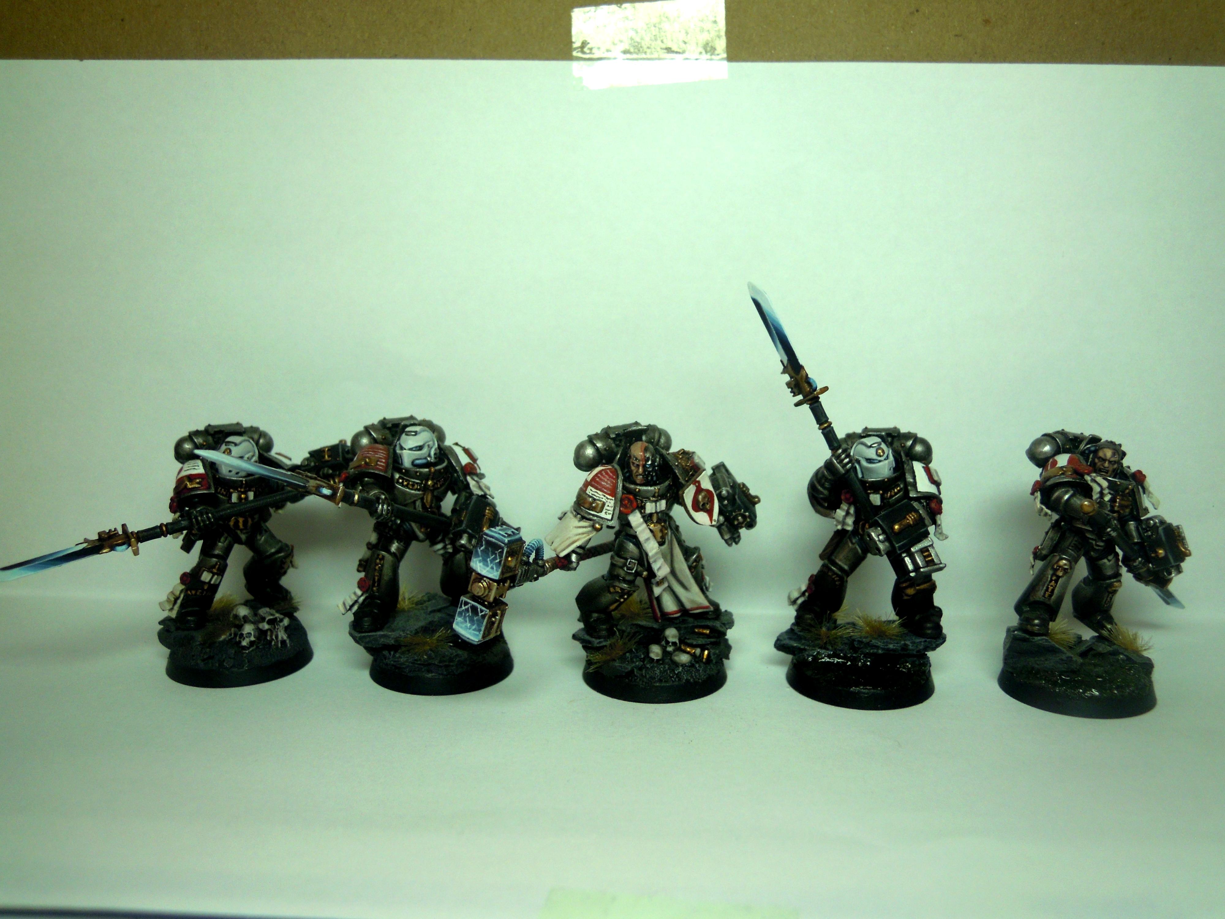 Grey Knights Purifier Squad Front