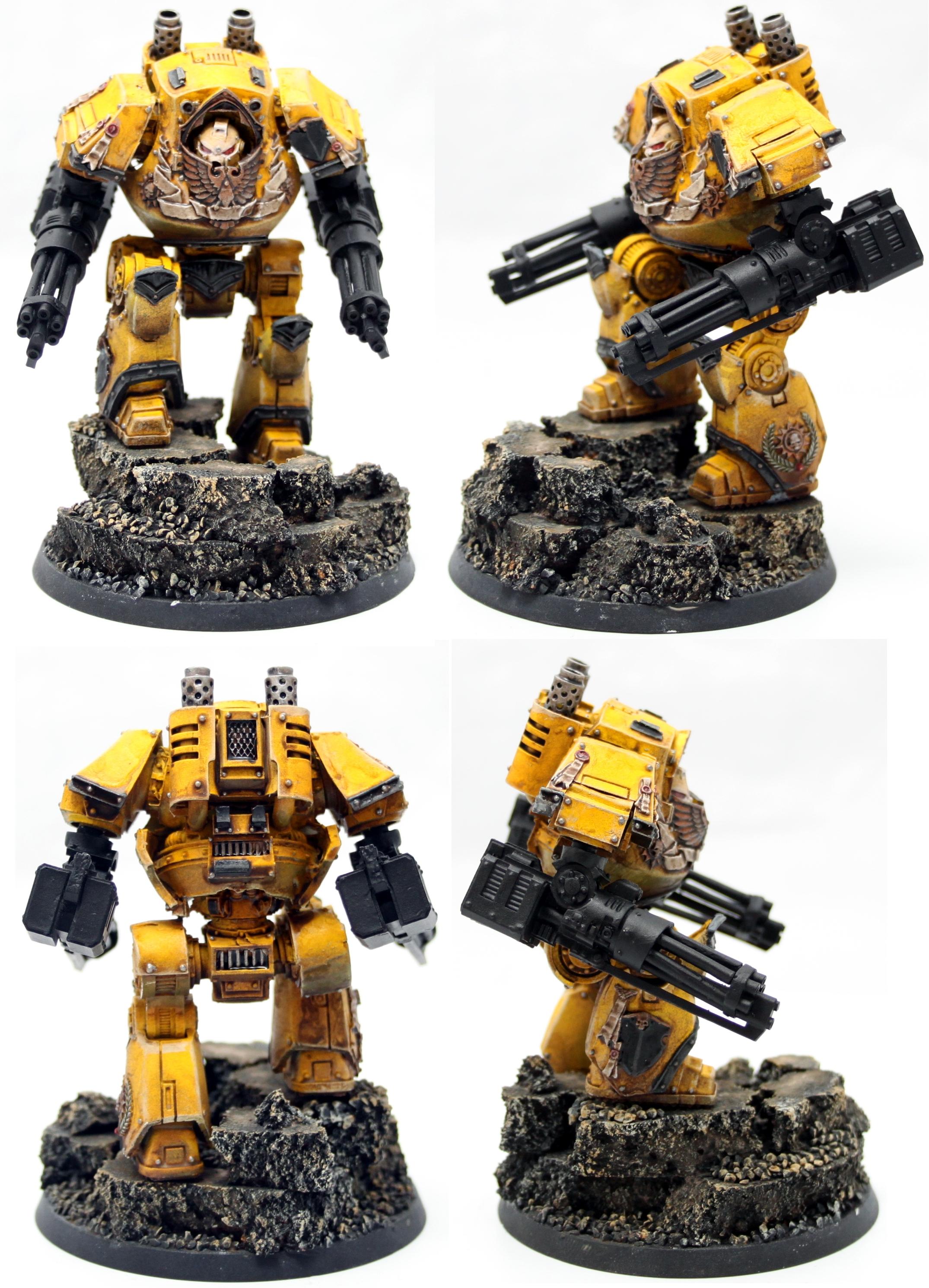 30k, Contemptor, Imperial Fists, Legion, Mortis