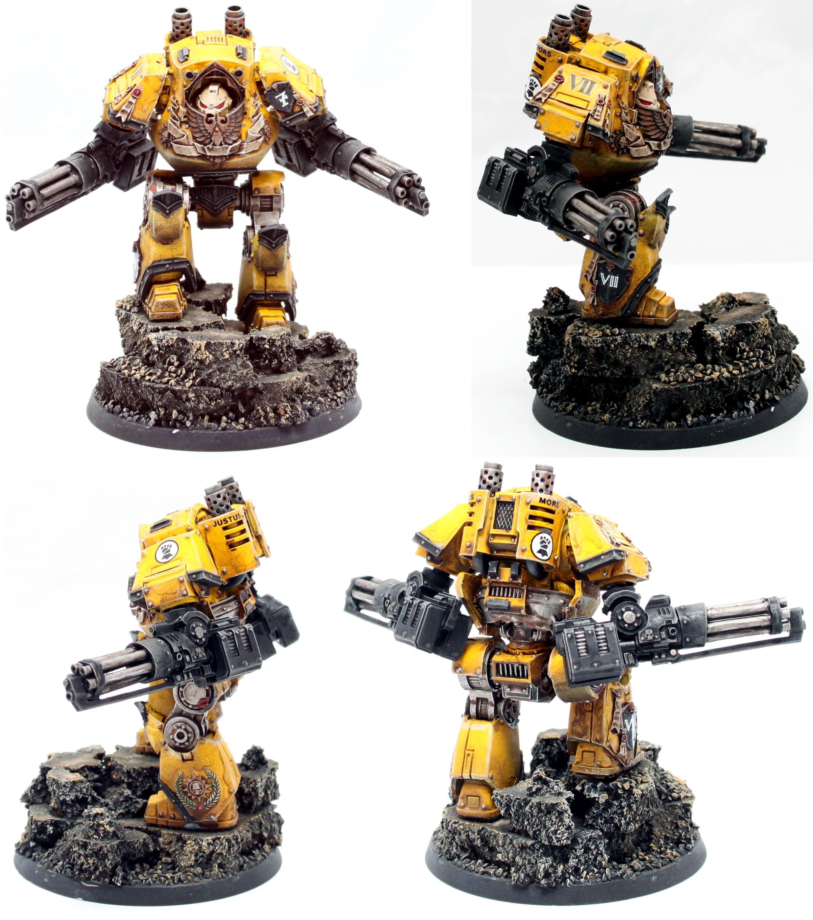 30k, Contemptor, Imperial Fists, Legion, Mortis