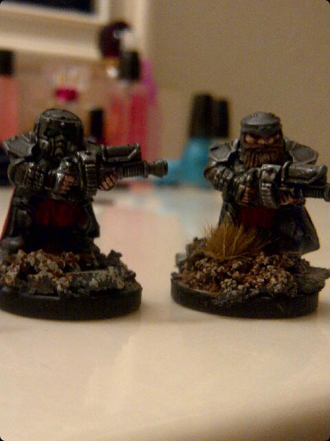 Conversion, Dwarves, Forge Fathers, Kit Bash, Snow, Squats, Warpath, Work In Progress