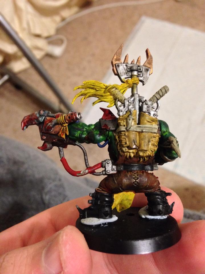 Ork Warboss I painted for fun