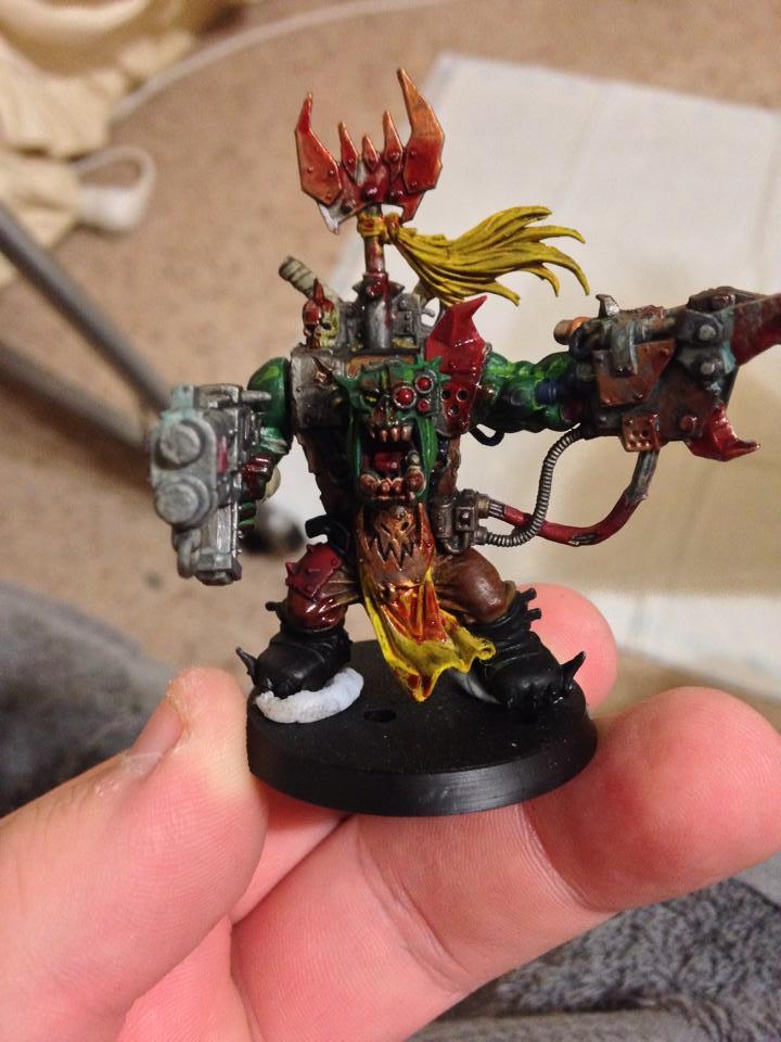 Ork Warboss I painted for fun