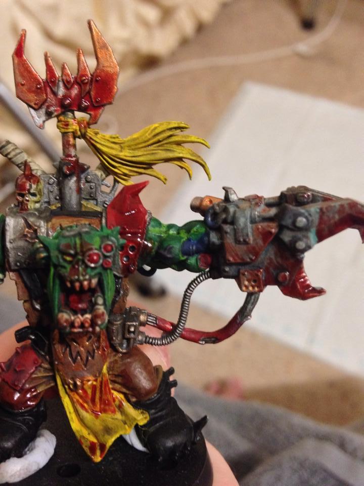 Ork Warboss I painted for fun