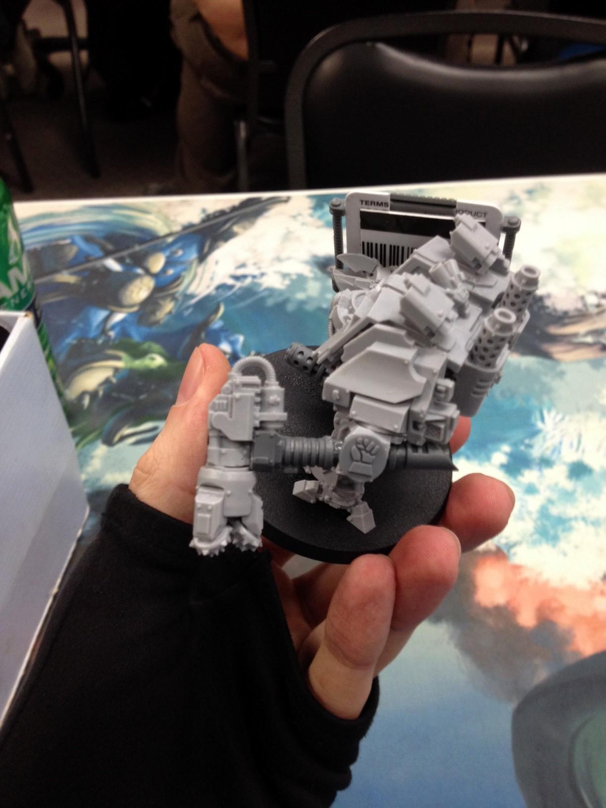 Conversion, Custom Character, Dreadnought, Forge World, Imperial Fists, Ironclad, Space Marines