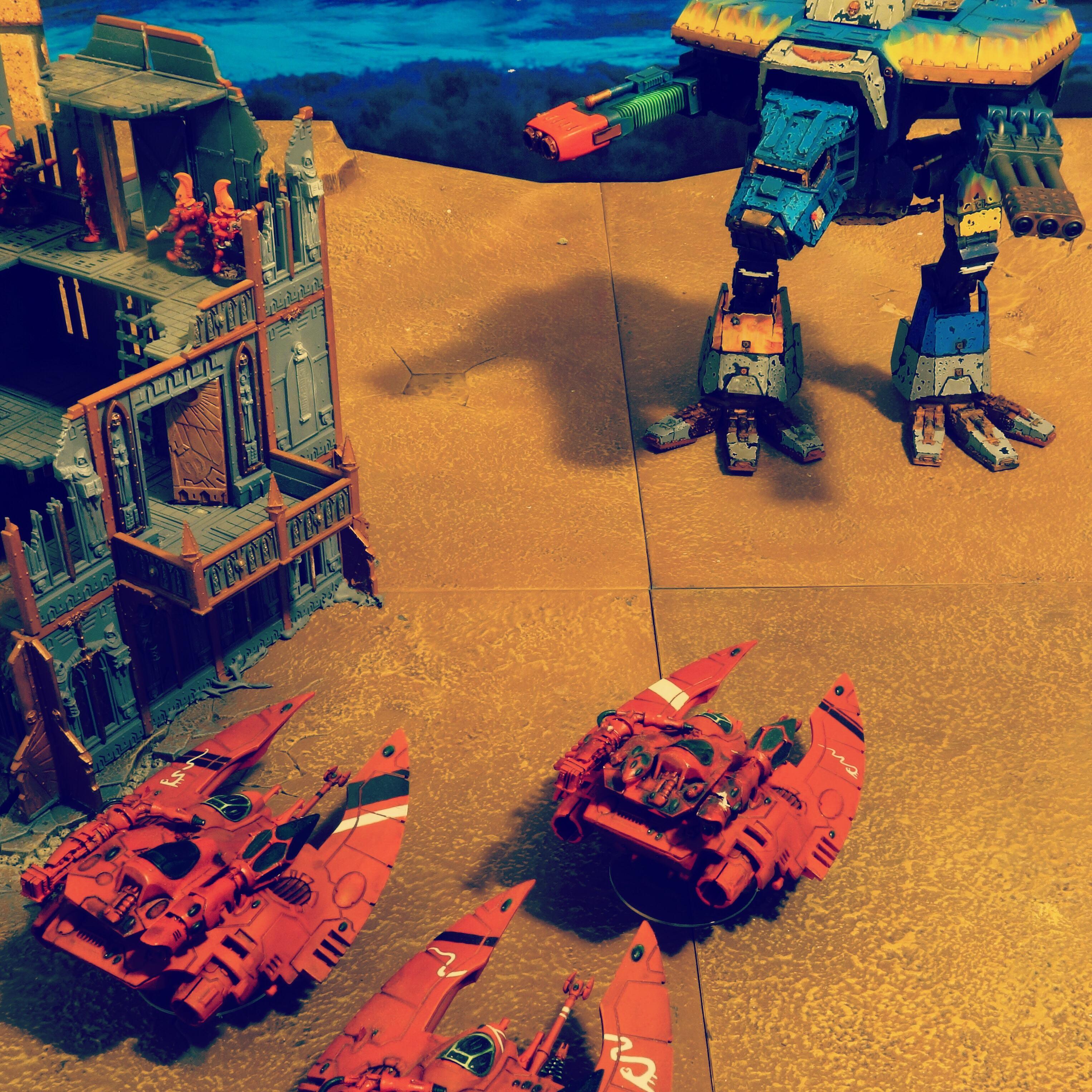 Eldar vs titan