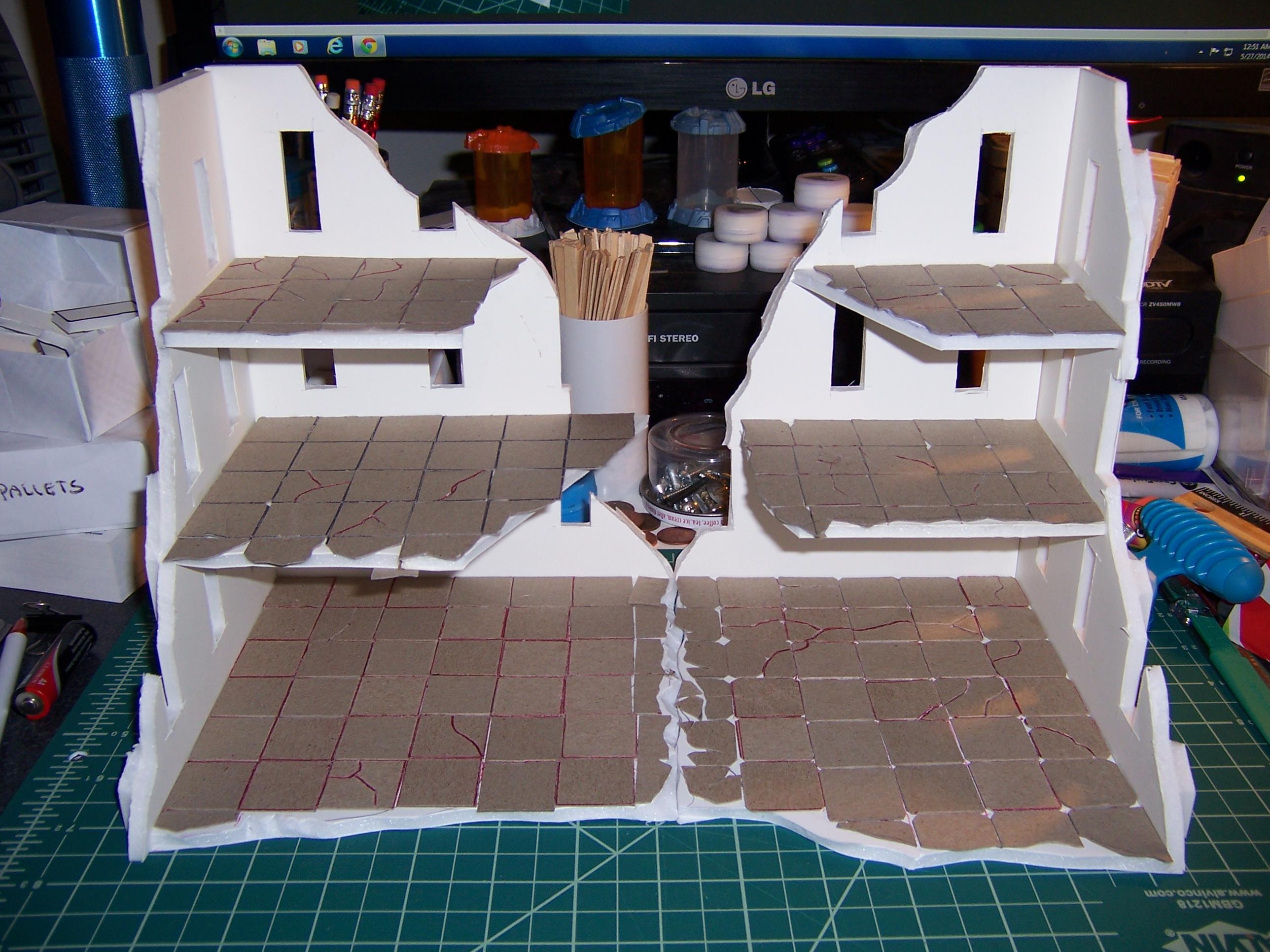 Buildings, Ruins, Terrain, Work In Progress