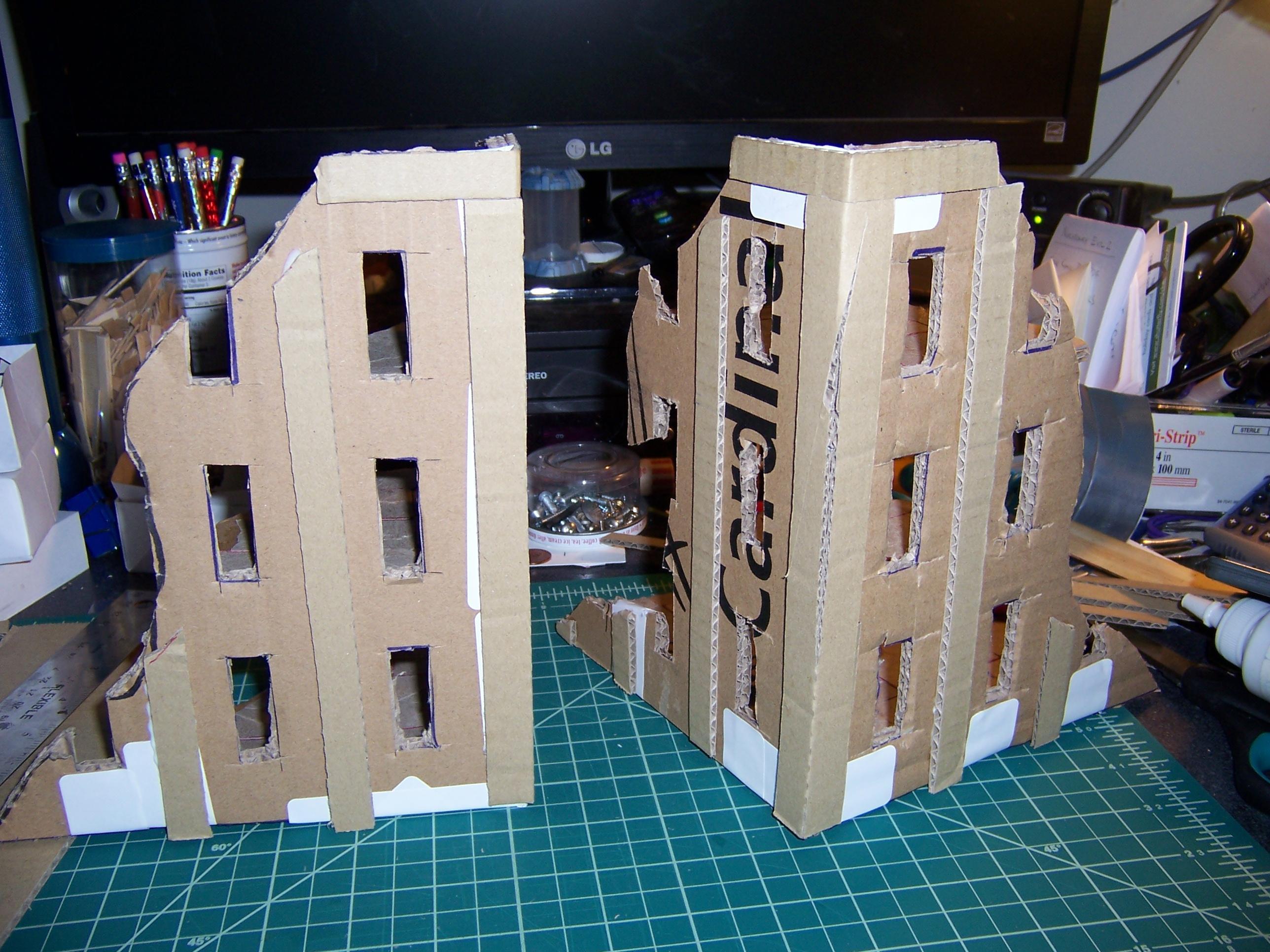 Buildings, Ruins, Terrain, Work In Progress