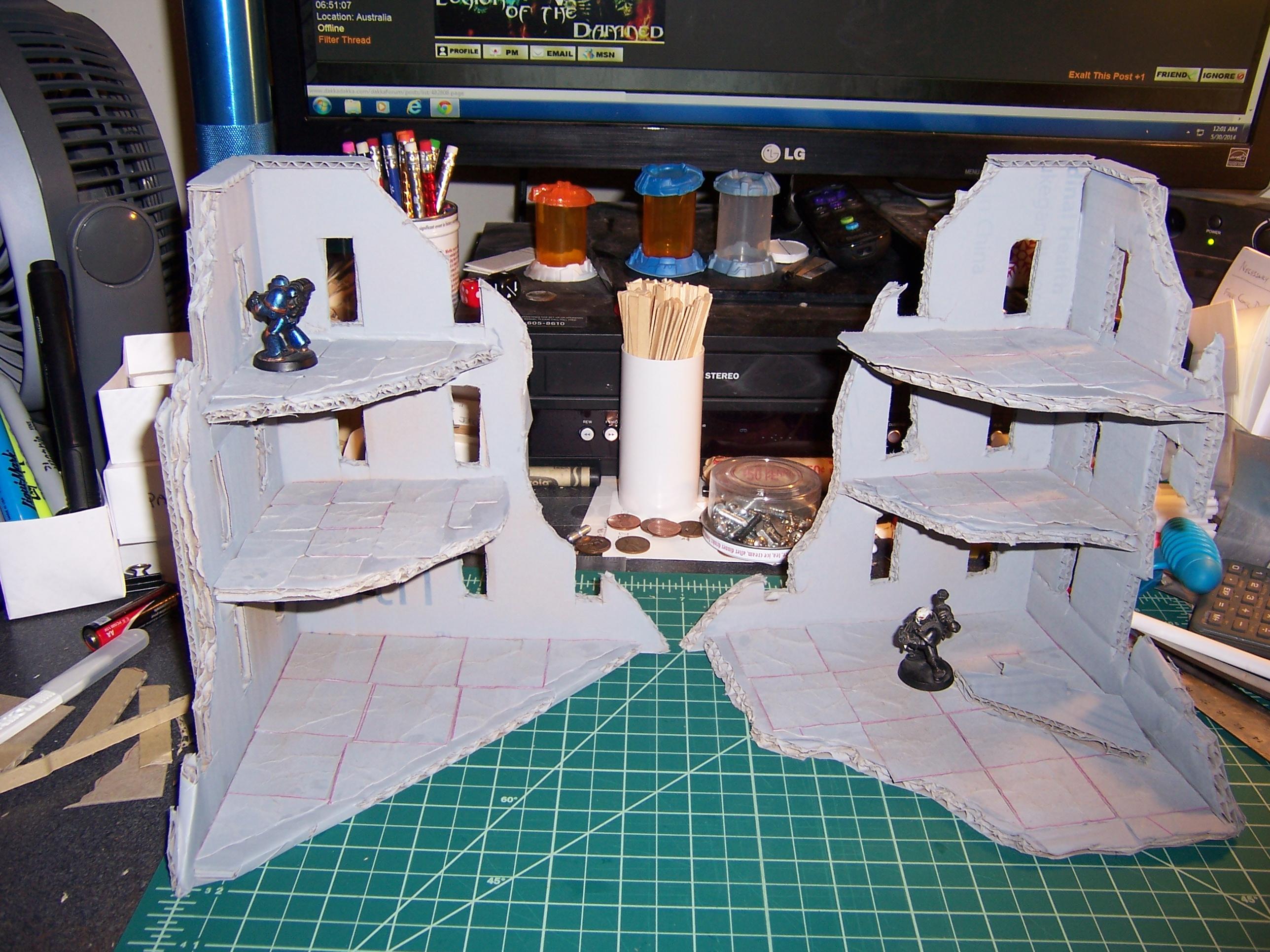 Buildings, Ruins, Terrain, Work In Progress