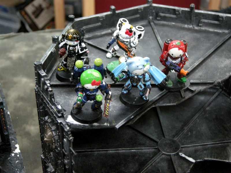 Chaos Hello  Kitty  Space Marines Gallery DakkaDakka