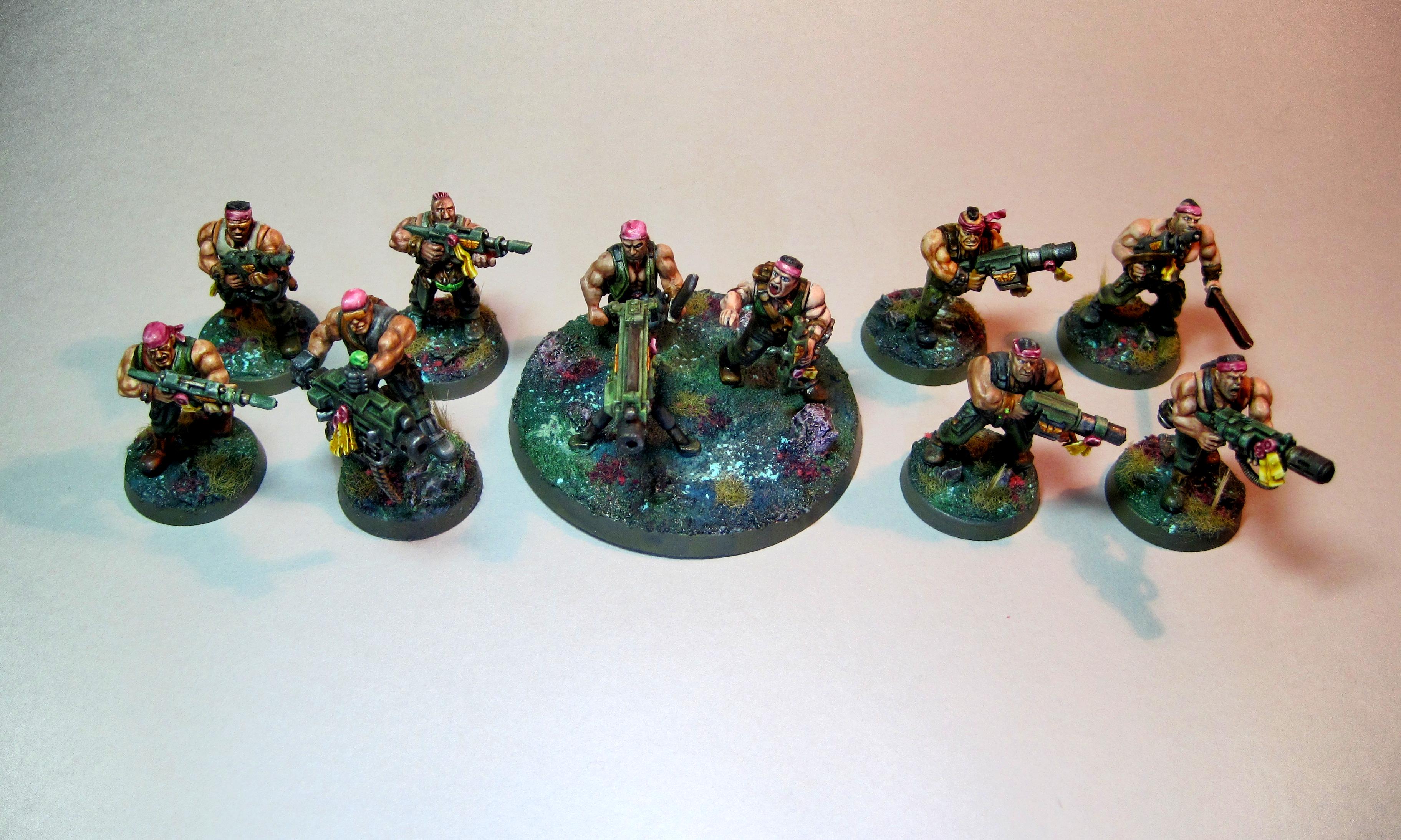 Astra Militarum, Catachans, Guard, Imperial Guard, Veteran, Warhammer 40,000