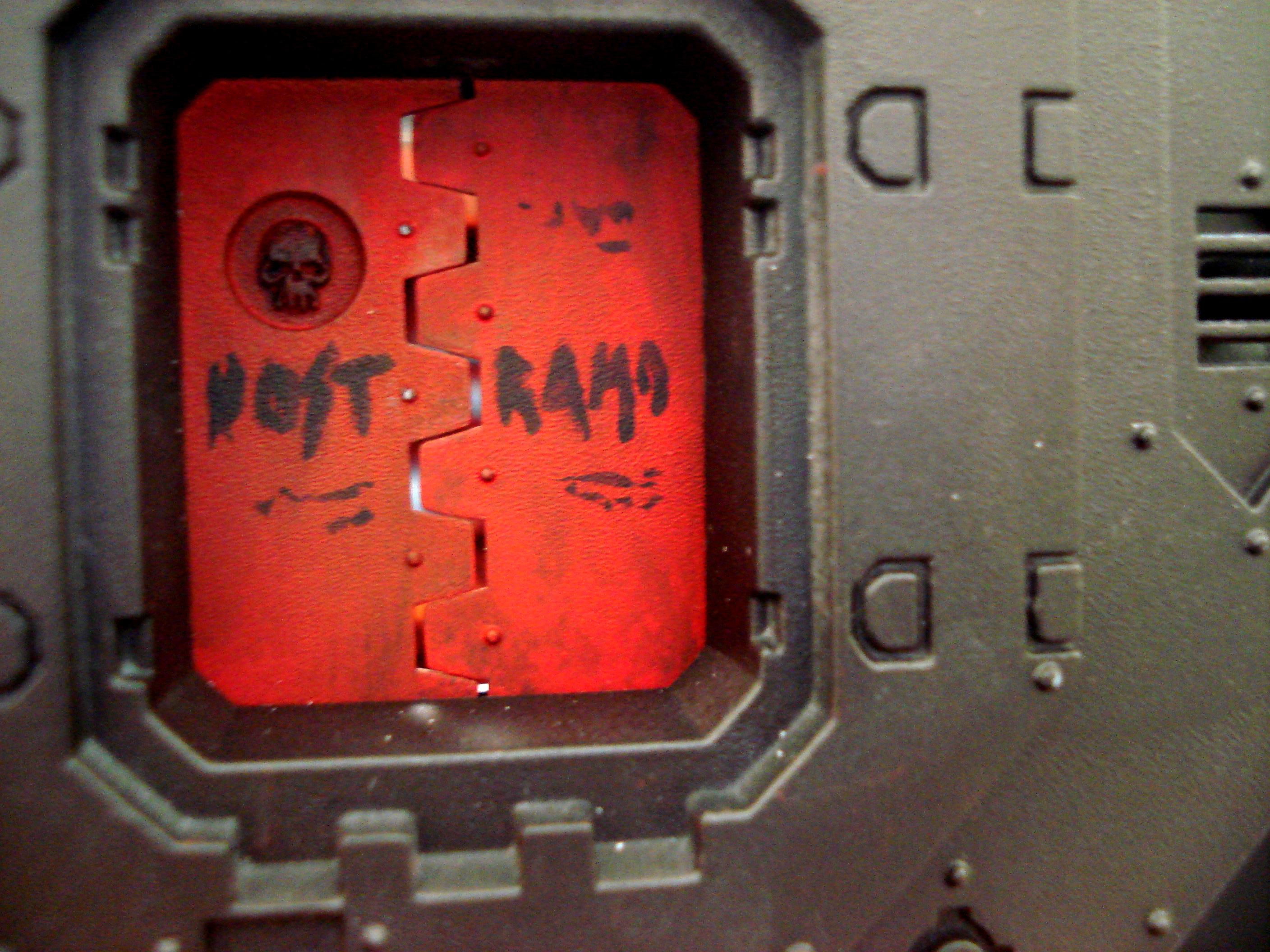 Chaos Space Marines, Choas Land Raider, Interior