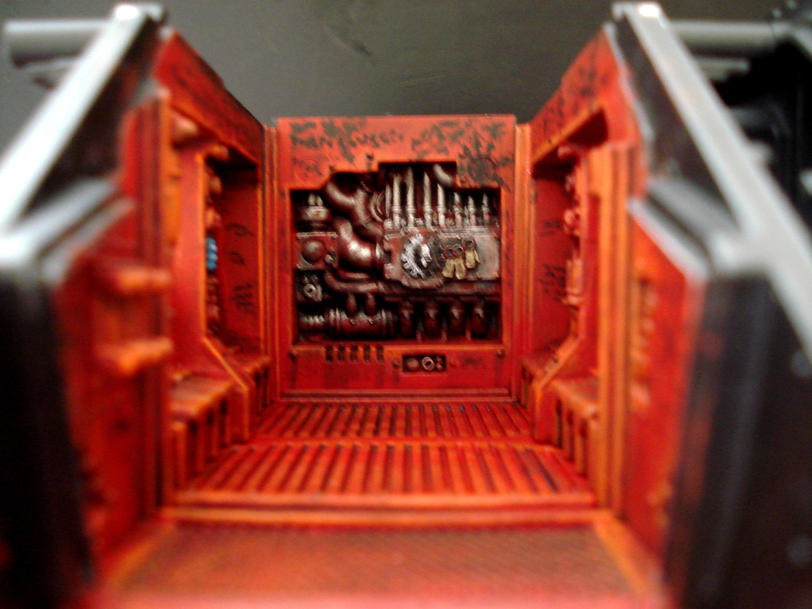 Chaos Space Marines, Choas Land Raider, Interior