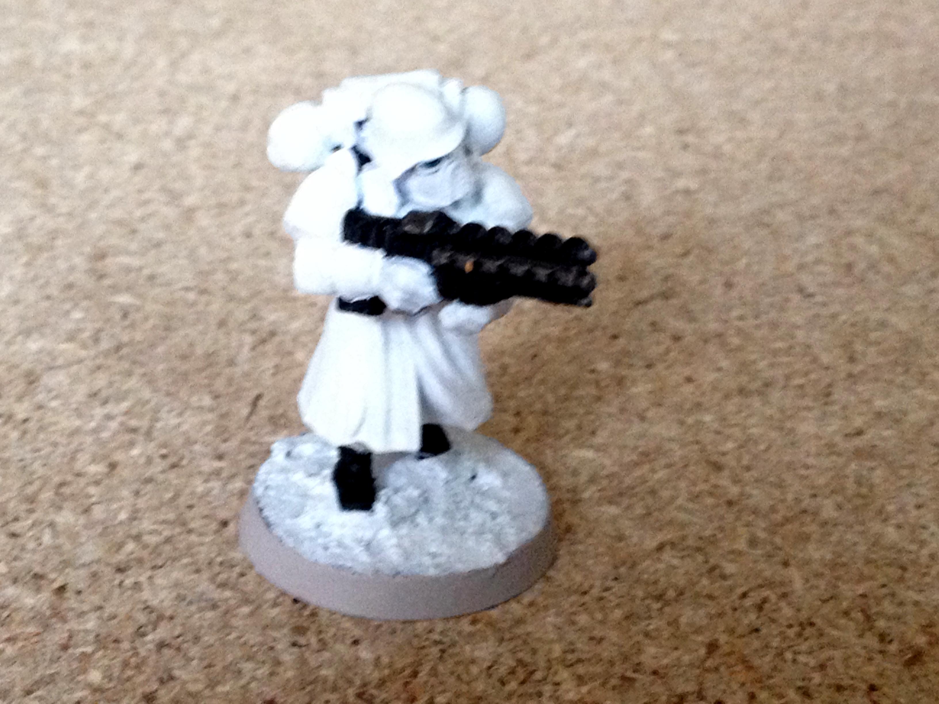 imprerial guard conversion - in the snow