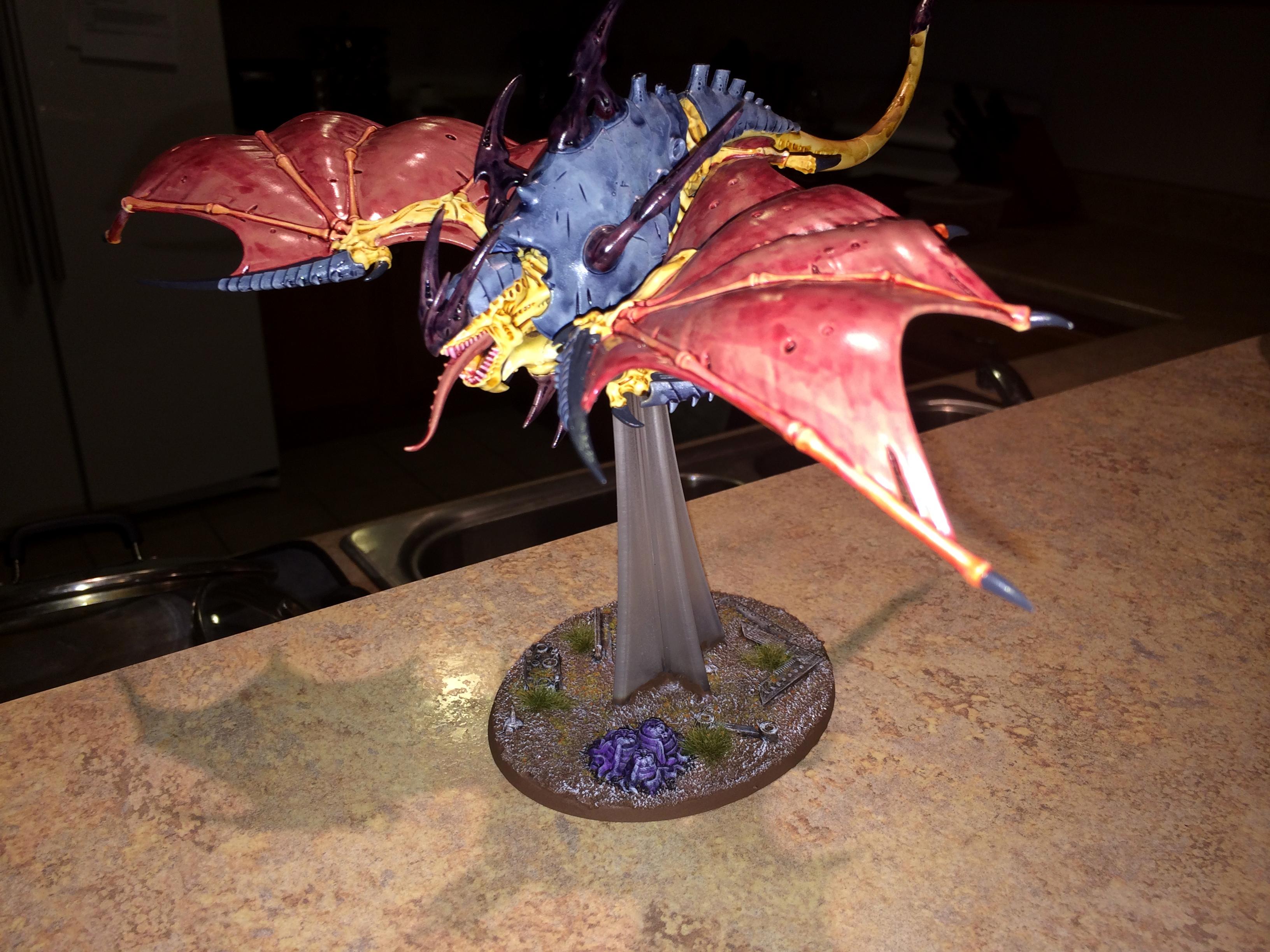 Harpy, Hiive Crone, Tyranids, Tyrindis