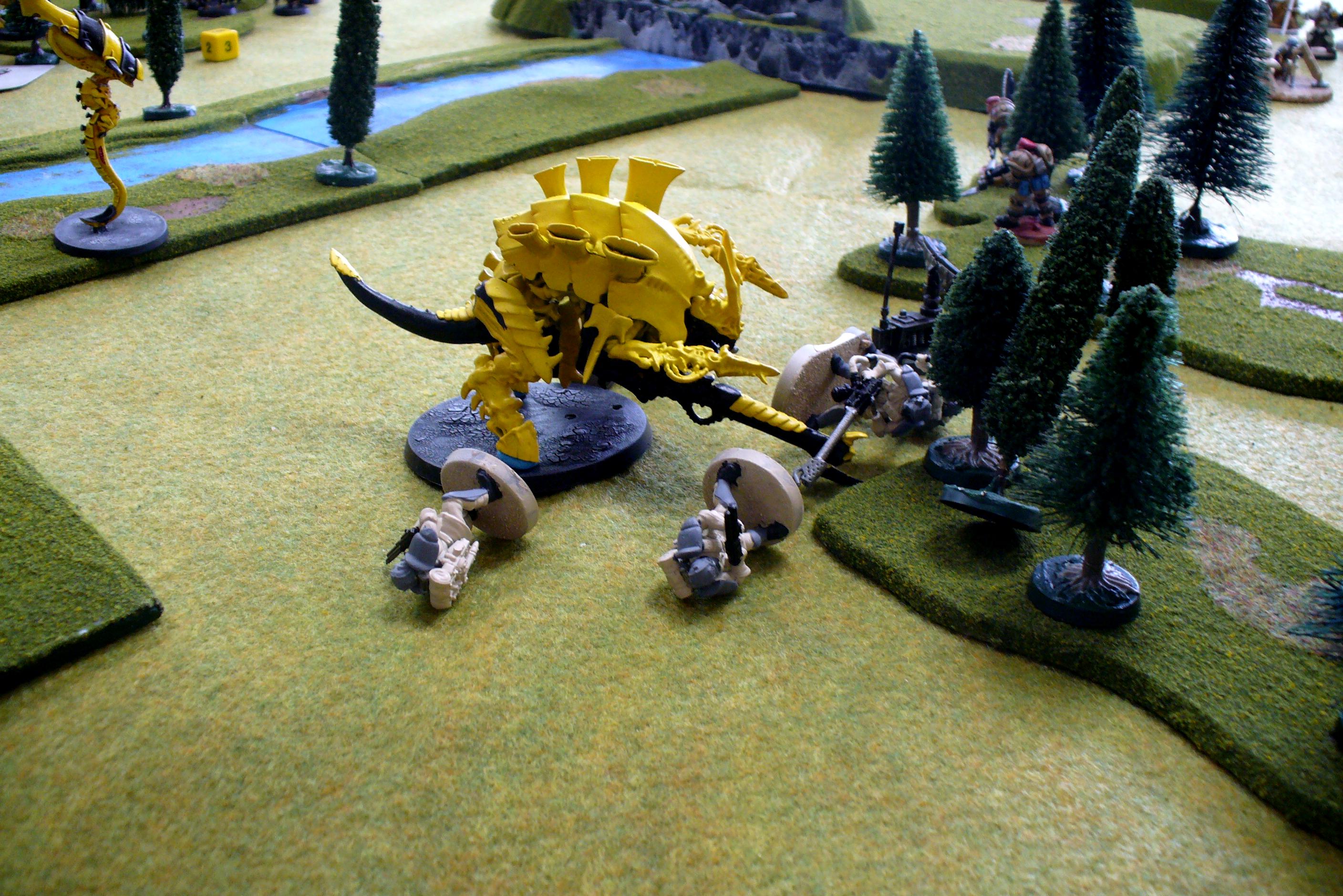 First Game. Big Bug eats Guardsmen second part