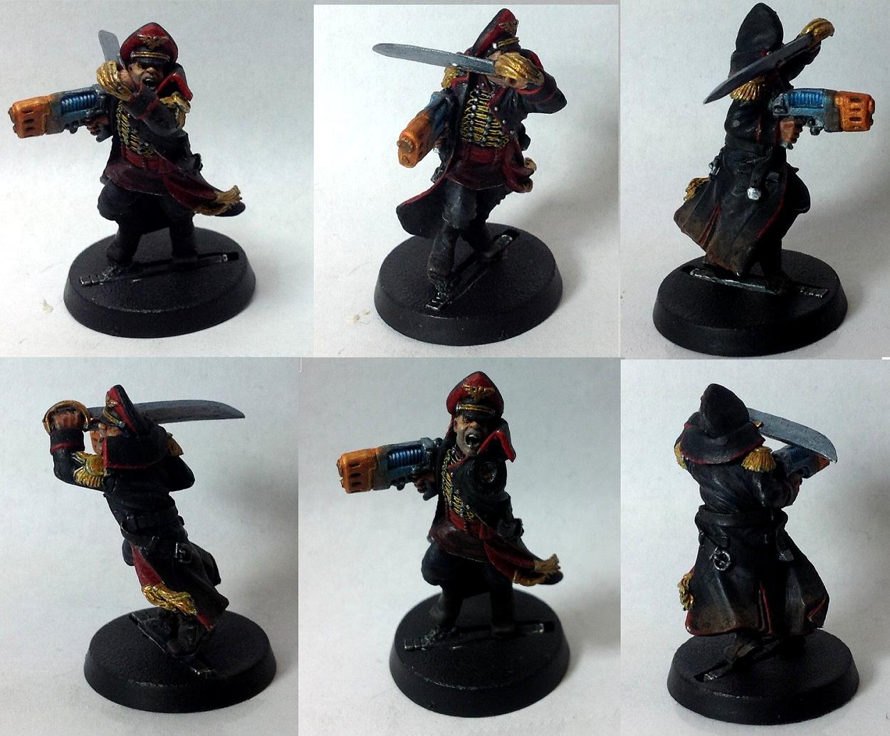 Commissar, Imperial Guard, Warhammer 40,000