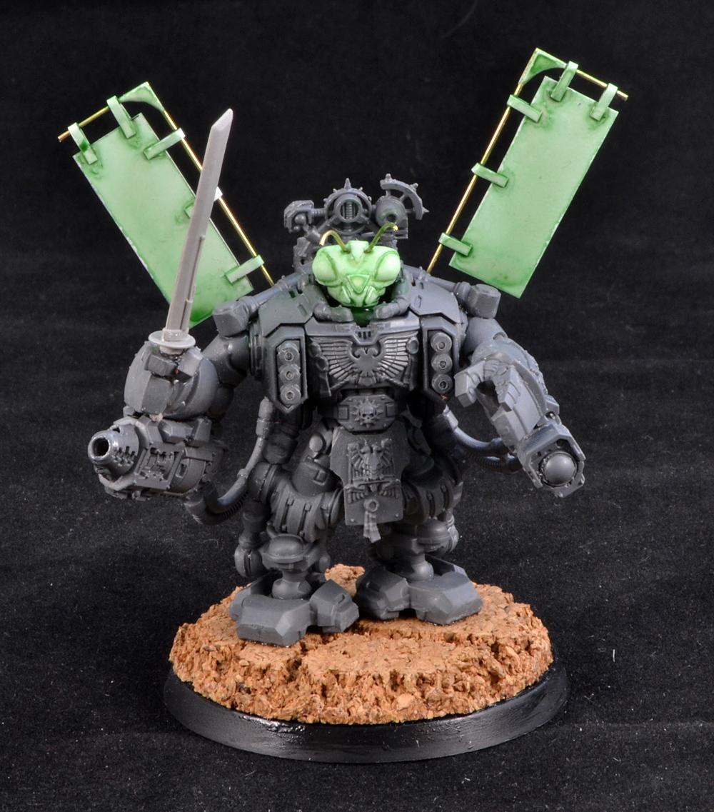 Centurion, Mantis Warriors, Space Marines, Warhammer 40,000, Work In Progress