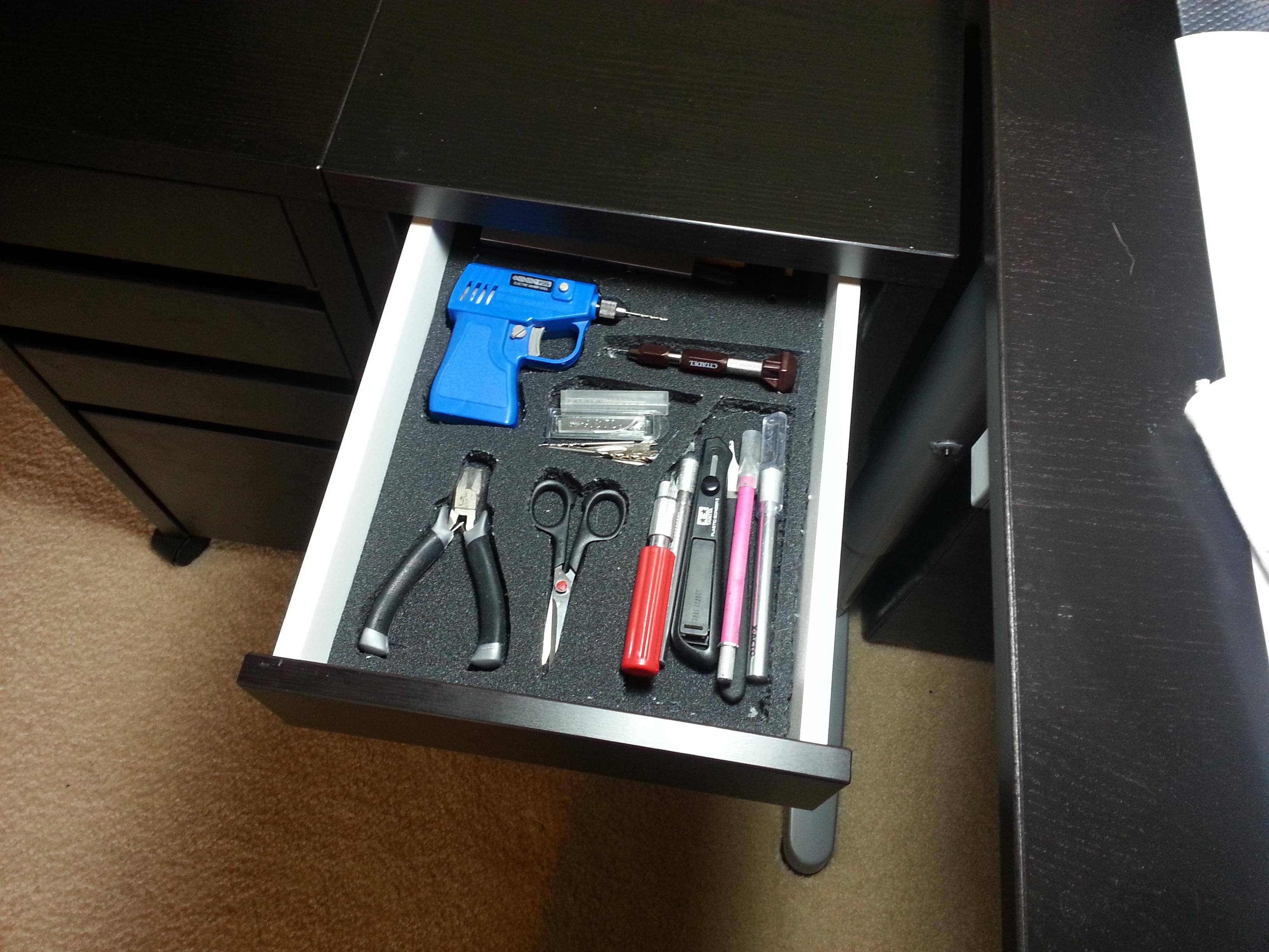 Custom Foam Drawer 3