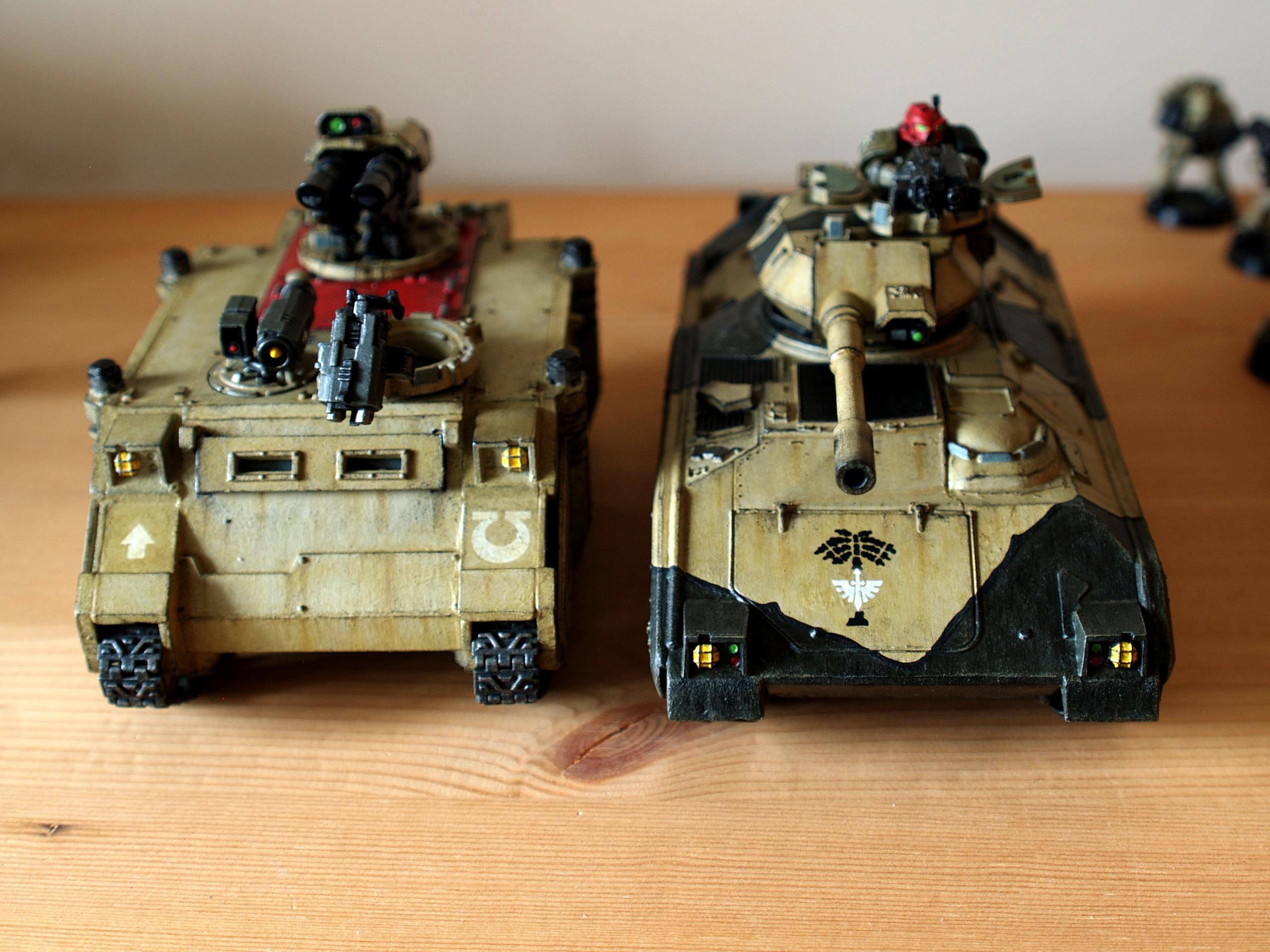 Dark Angels Afrika Korps, Operation Desert Storm Xxiv, Predator, Space Marine Afrika Korps, Ultramarines Afrika Korps