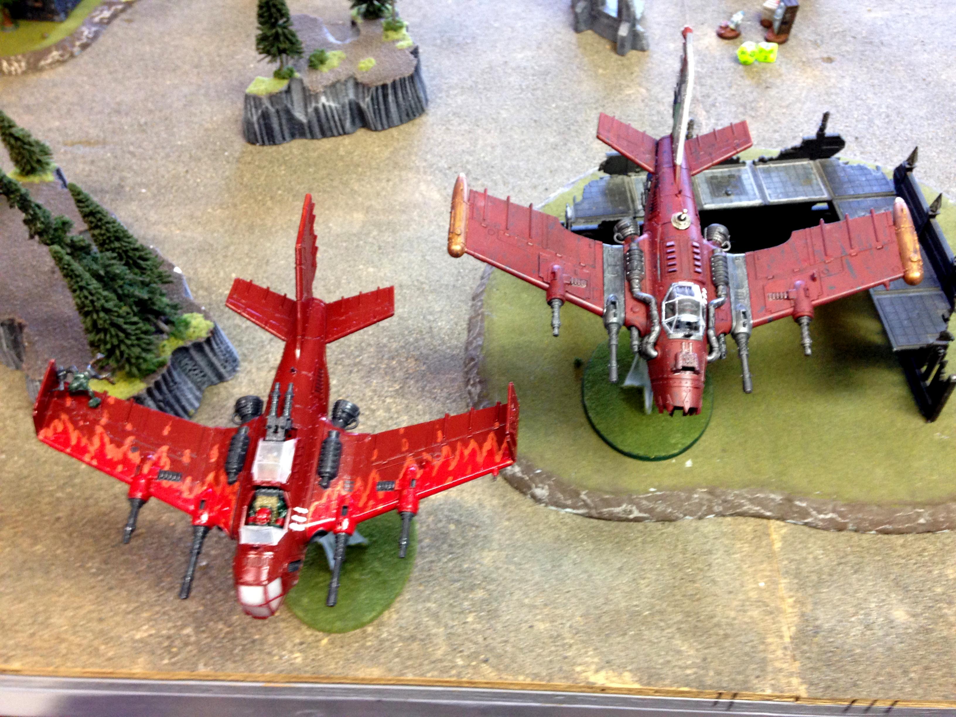 Aircraft, Dakka Jet, Dakkajet, Flyer, Orks