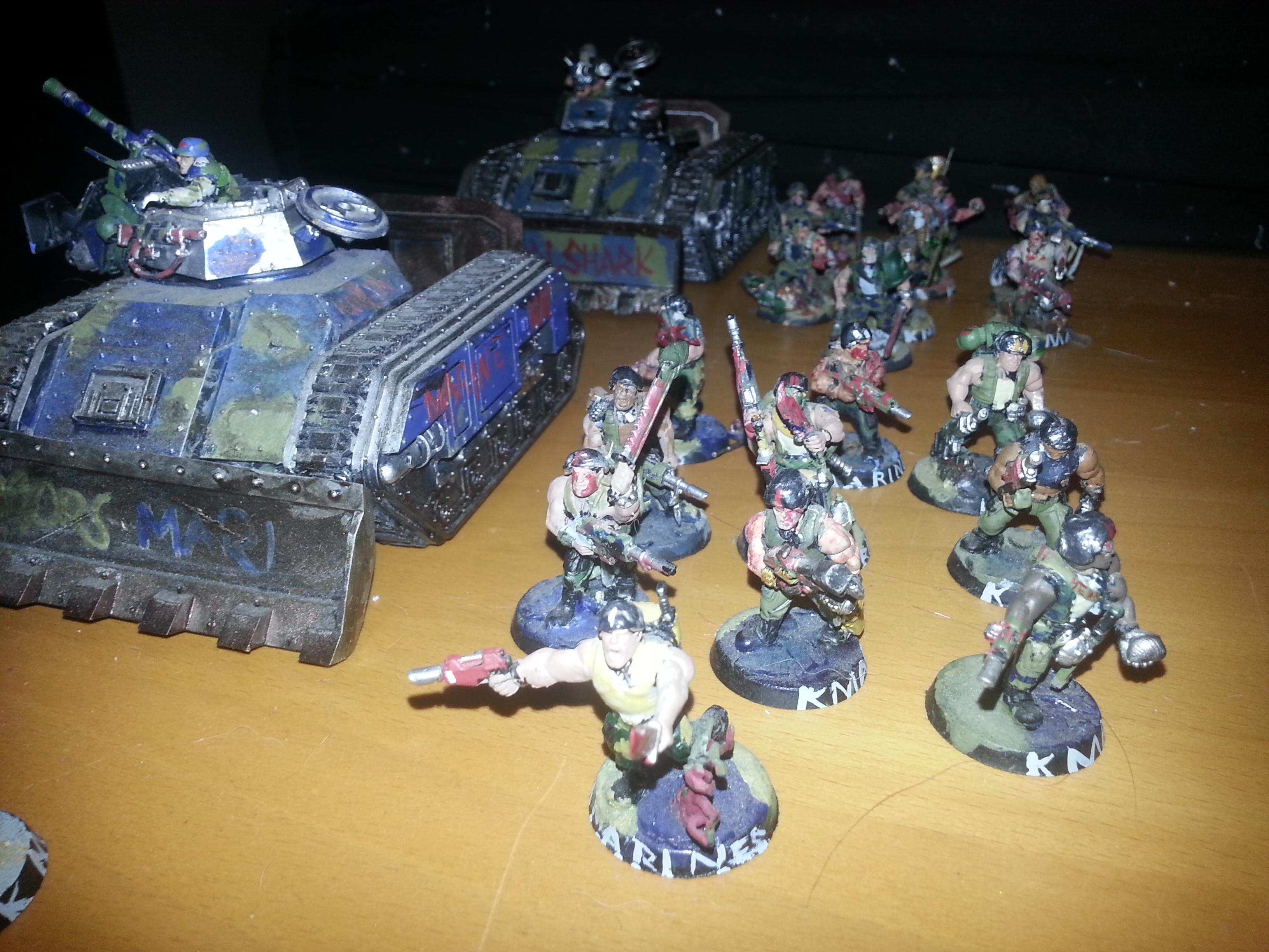 1st Platoon: Pacifius Prime Marines
